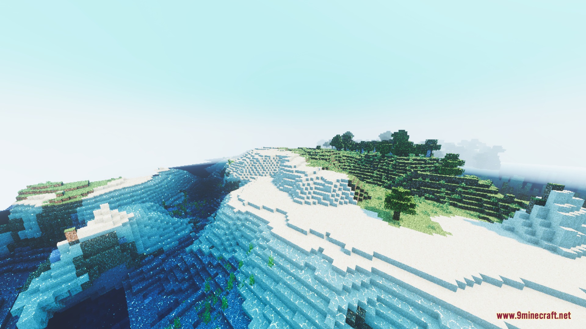 Trailer Visuals Shader (26.x) – Official Promo Trailer Lighting on Bedrock — screenshot 2