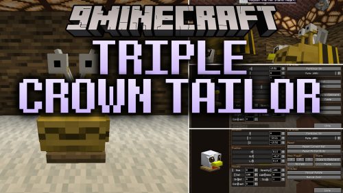 Triple Crown Tailor Mod (1.21.11, 1.20.1) - Wear Three Hats at Once