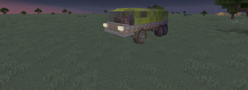 Truck with an Automatic Rifle Schematic Thumbnail
