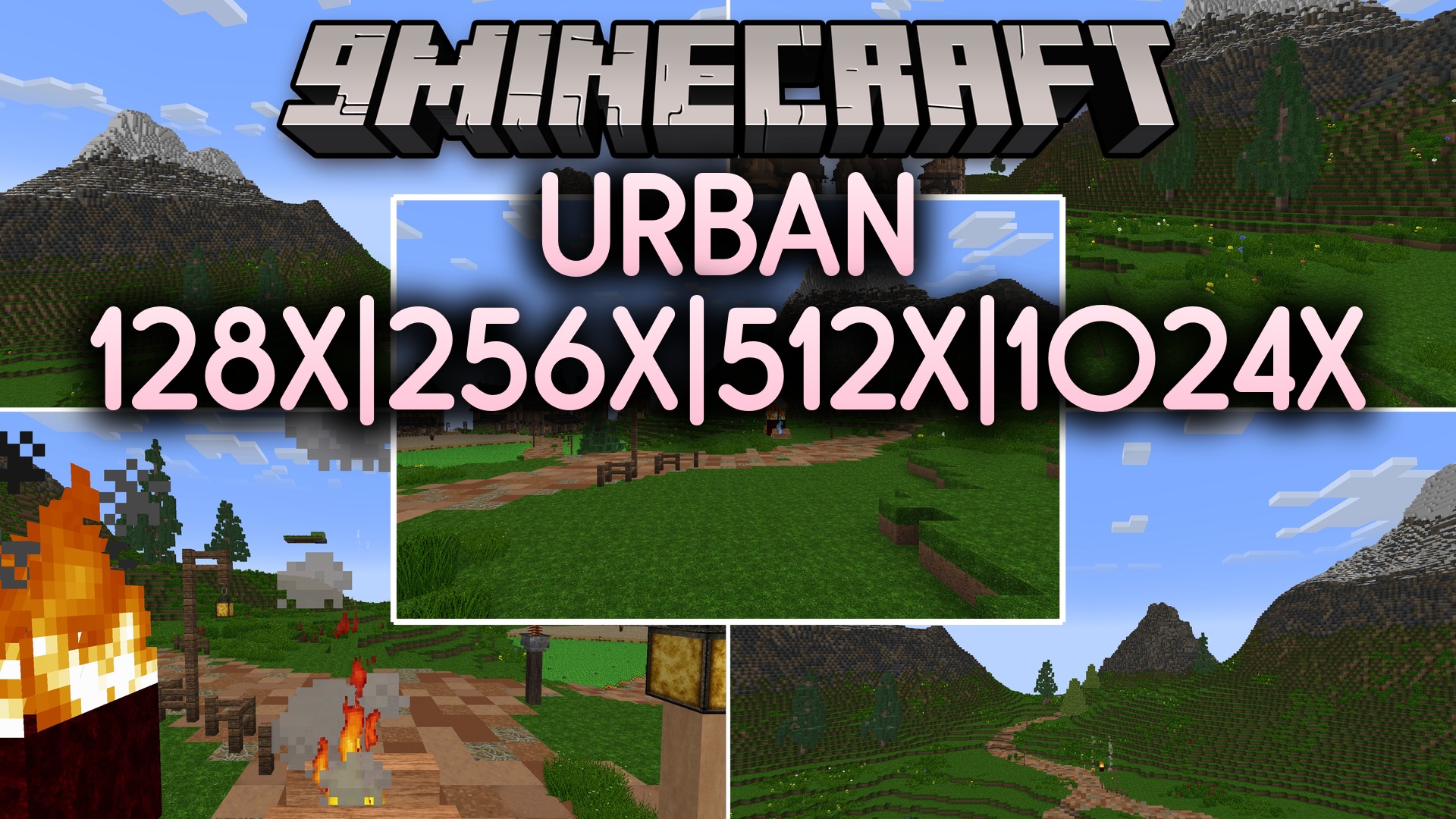 URBAN 128x|256x|512x|1024x Resource Pack