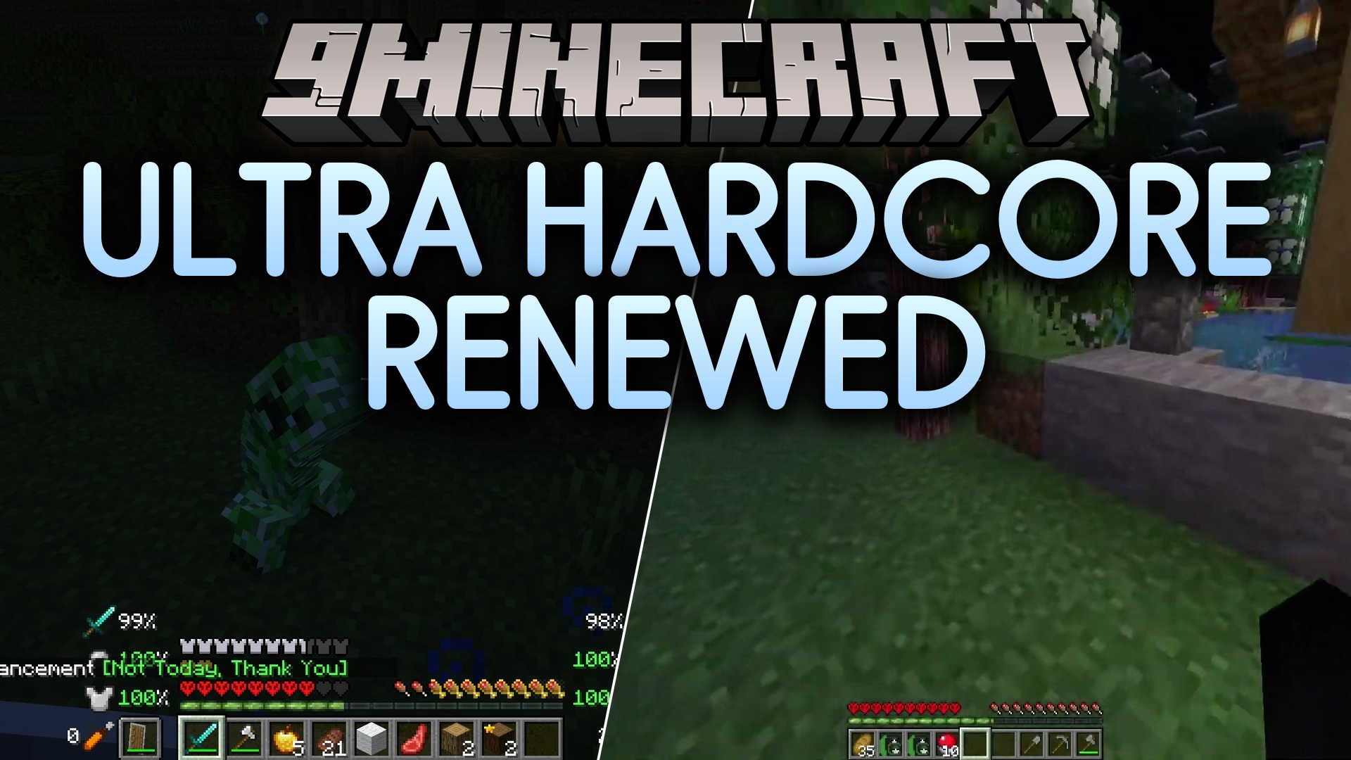 Ultra Hardcore Renewed Modpack (1.20.4) – Survive On One Single Life