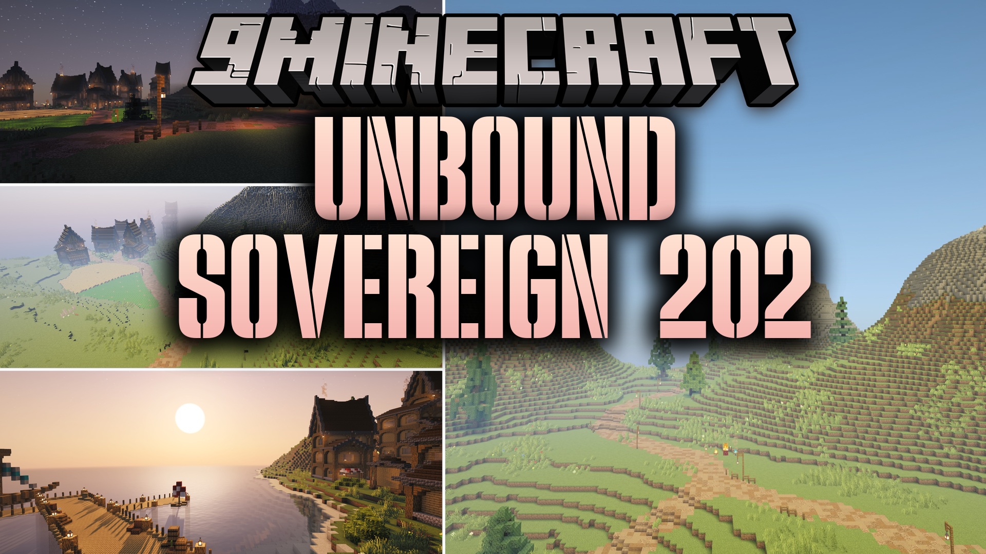 Unbound Sovereign 202 Shaders (26.2, 1.20.1) – Fantasy Modpack Color Grading