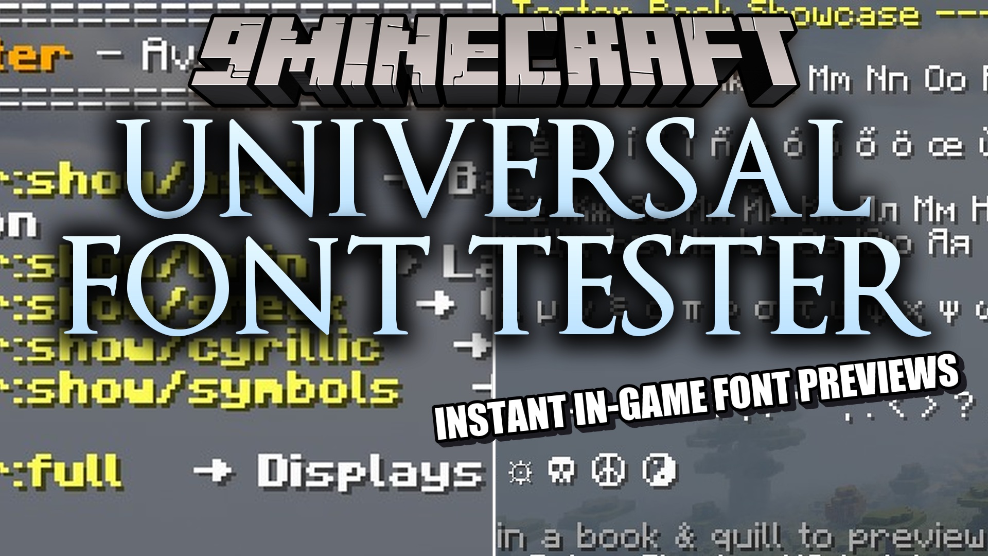 Universal Font Tester Data Pack