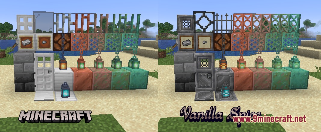 Vanilla Spice Visuals Resource Pack (26.2, 1.20.1) – Richer 3D Variety — screenshot 2