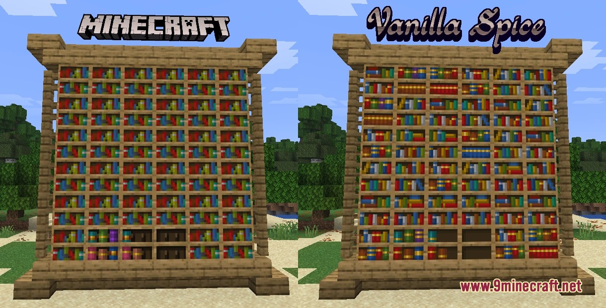 Vanilla Spice Visuals Resource Pack (26.2, 1.20.1) – Richer 3D Variety — screenshot 3