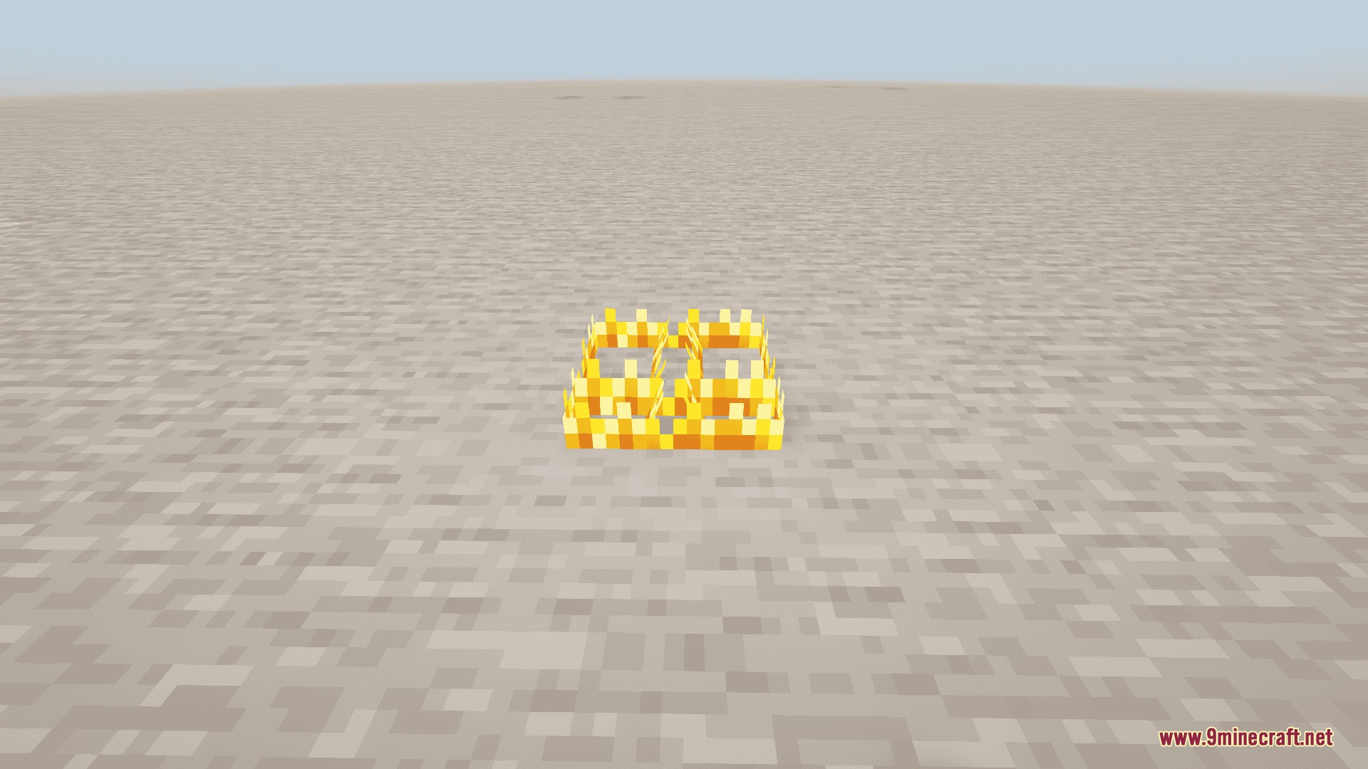 Vantage Point Clarity Resource Pack Screenshot 2 Low fire overlay on the screen provides better visibility during combat