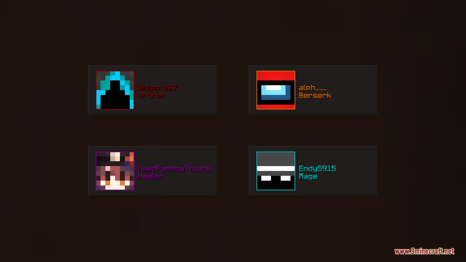 Vantage Sky Logic Mod Screenshot 3 Vantage Sky Logic Mod custom Spirit Leap menu showing party members and classes