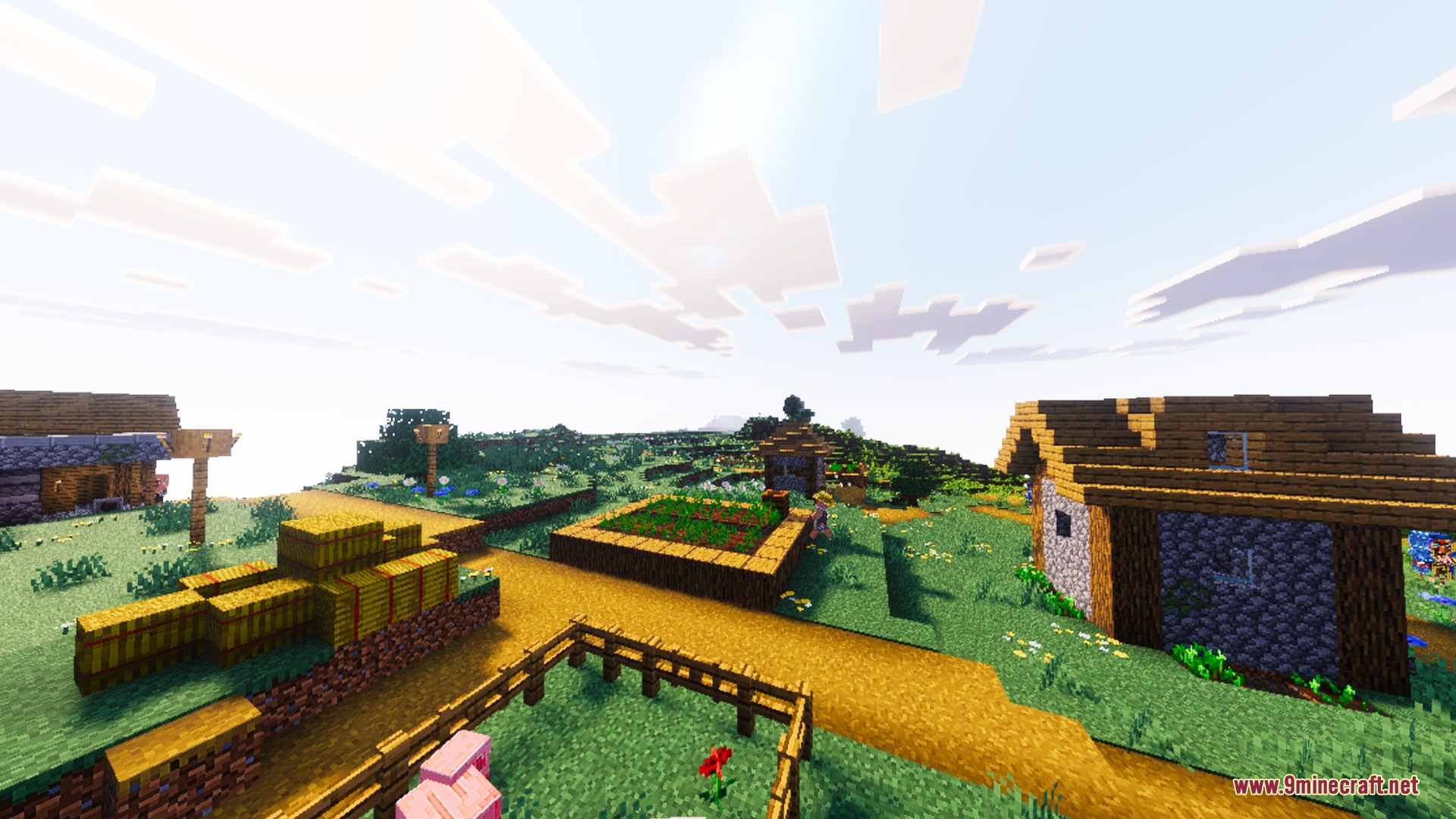 Velmora Visuals Shader (26.x, 1.21) – Vivid Aurora Skies and Raytraced-Style — screenshot 5