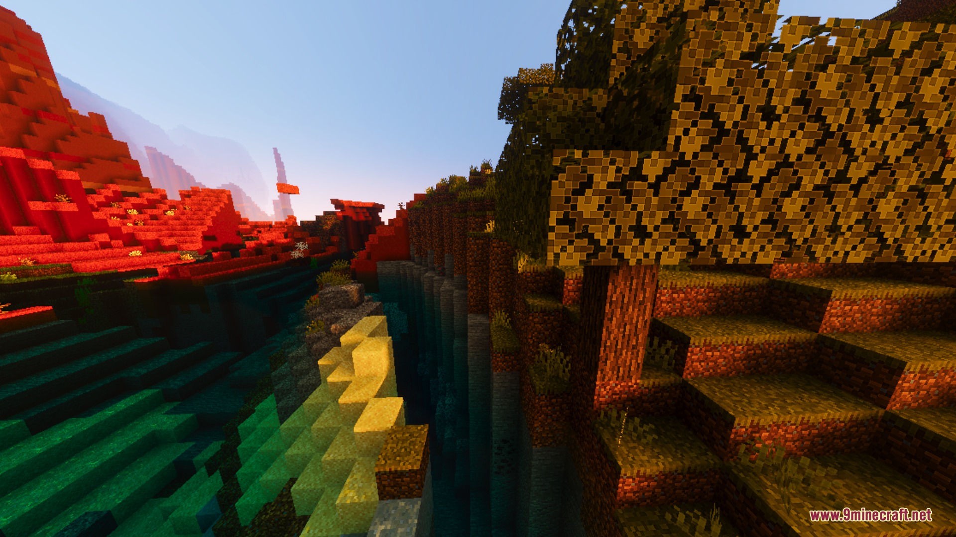 Velmora Visuals Shader (26.x, 1.21) – Vivid Aurora Skies and Raytraced-Style — screenshot 8