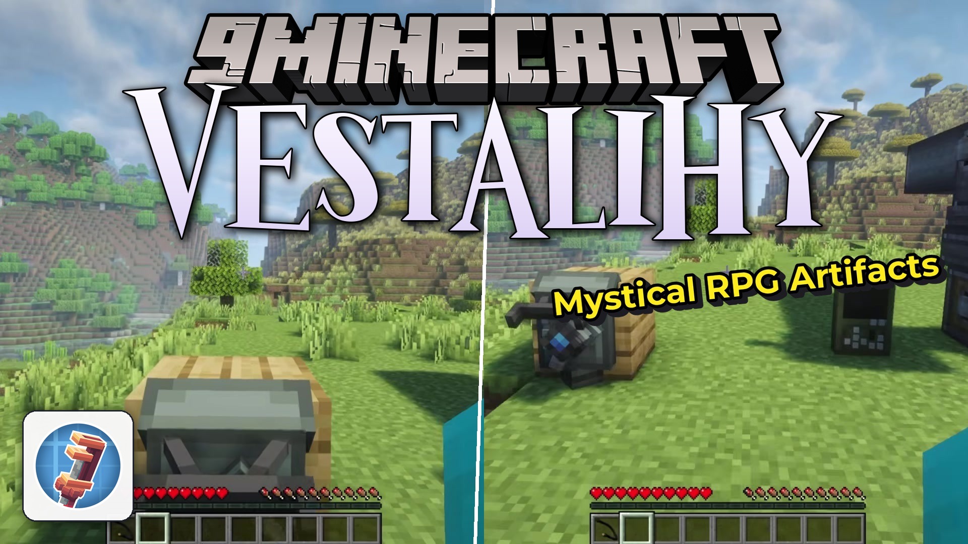 Vestalihy Mod (1.21.1) – Control Heavy Cannons with Realistic Tank Sights