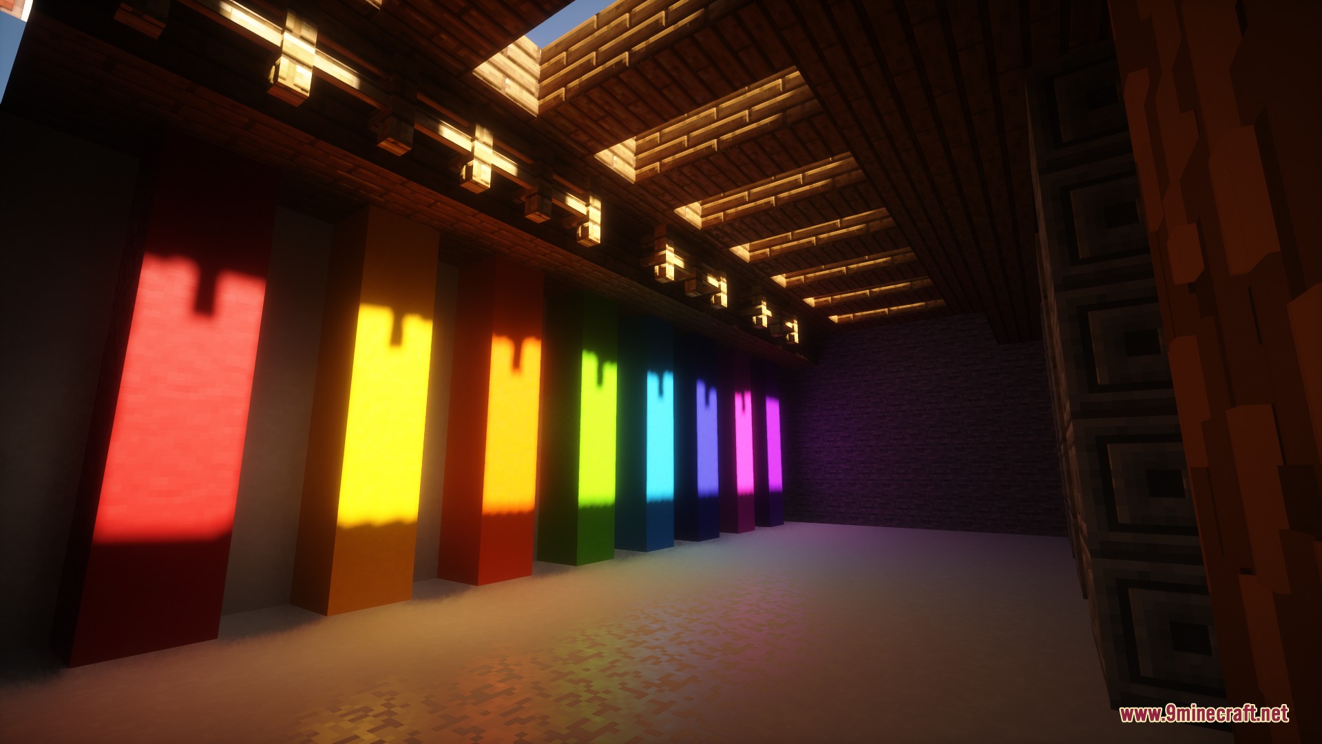 Vibrant PBR Resource Pack adds colorful glowing blocks and realistic lighting to Minecraft