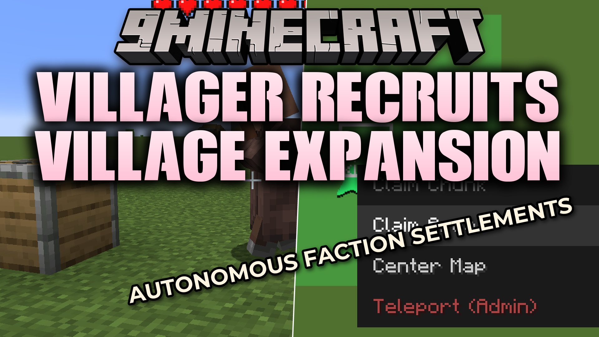 Villager Recruits Village Expansion Mod