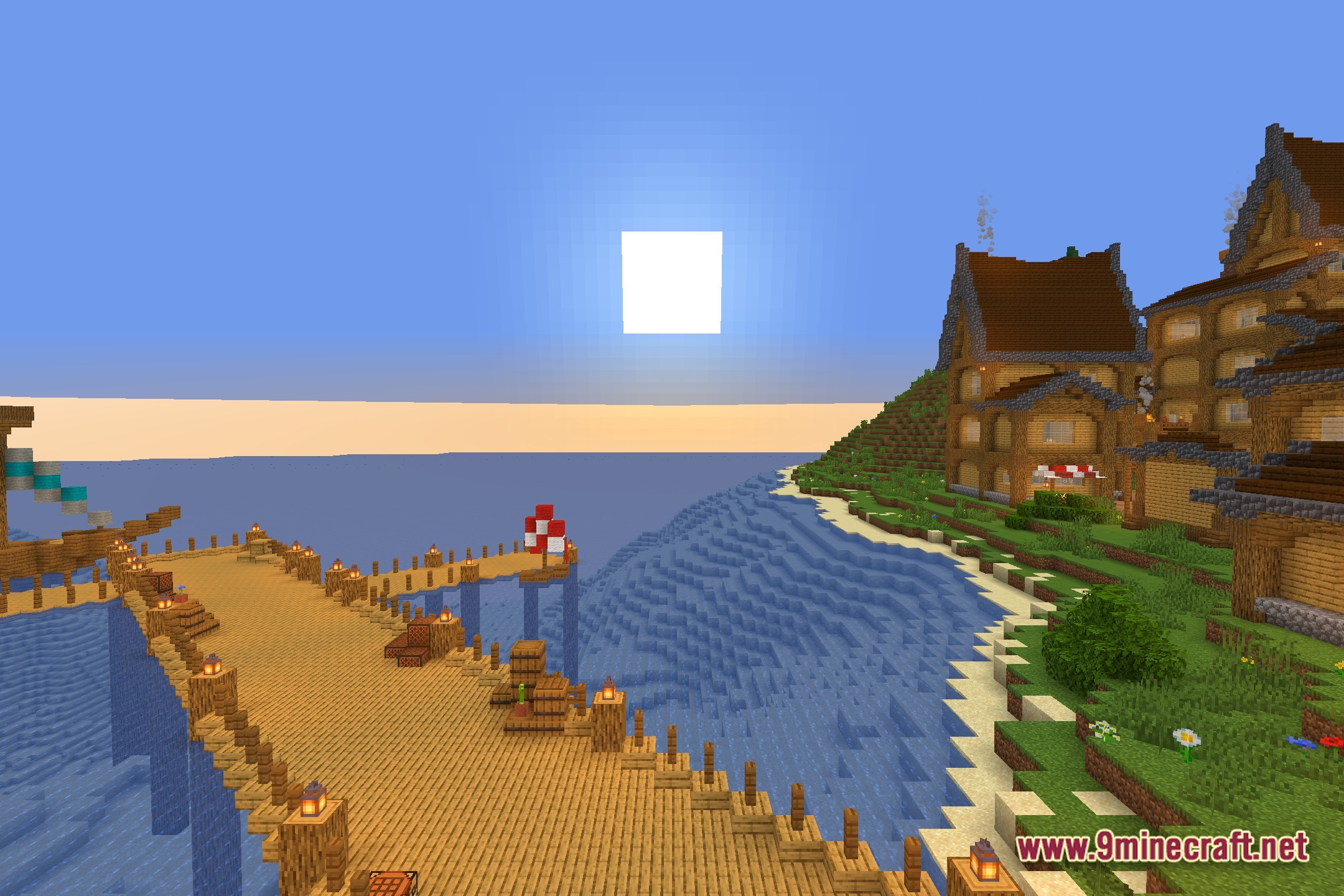 Vivid Amber Bloom Shaders Screenshot 2