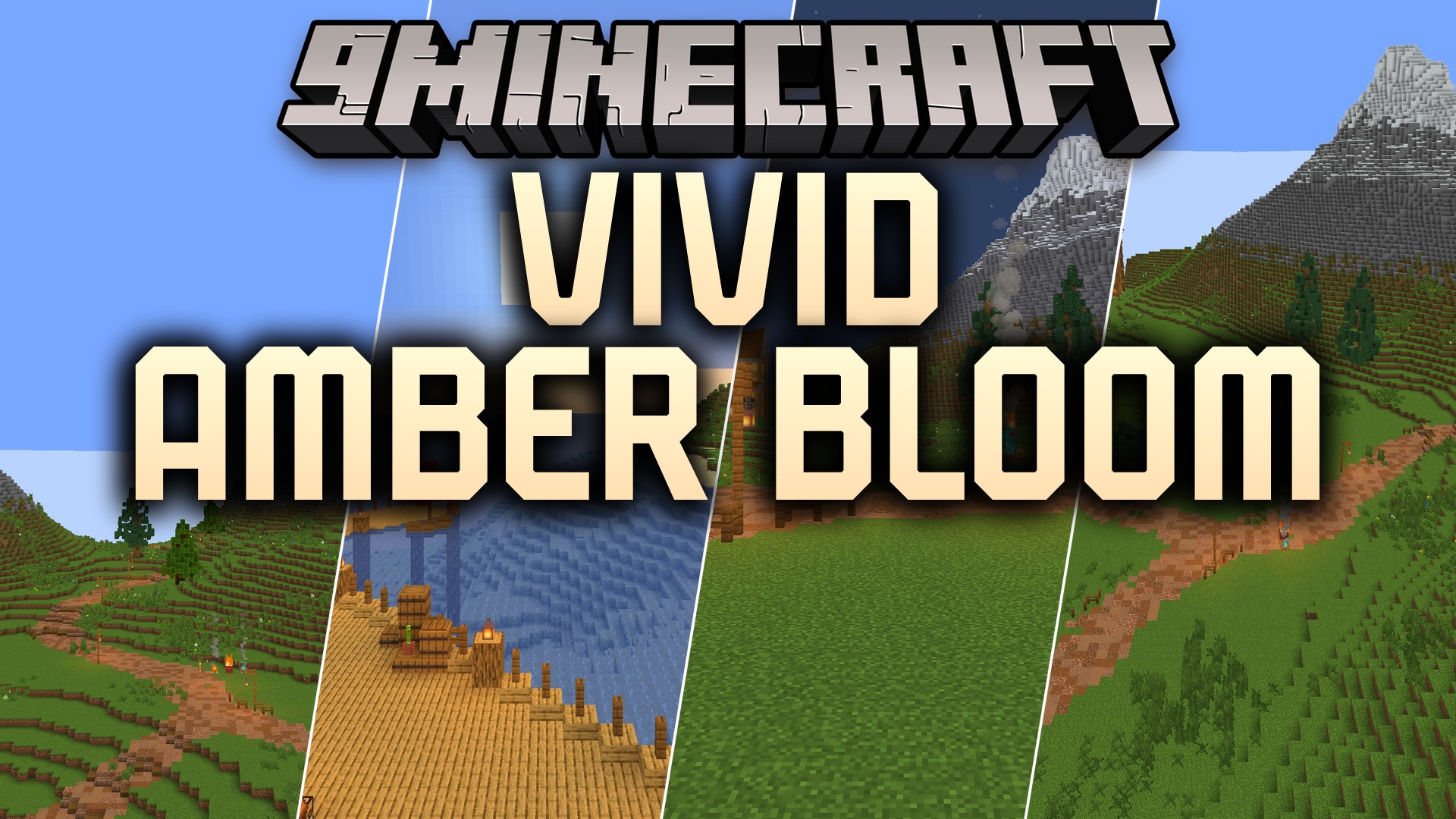 Vivid Amber Bloom Shaders