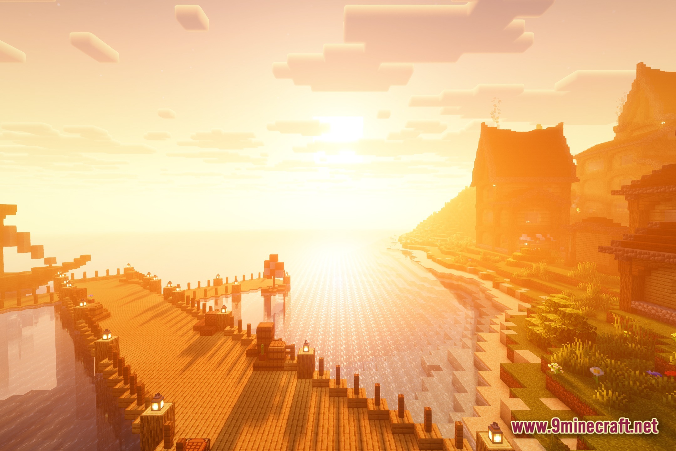 Vivid Horizon Shaders (26.2, 1.20.1) – Lagless Vanilla Style Fantasy Lighting — screenshot 2