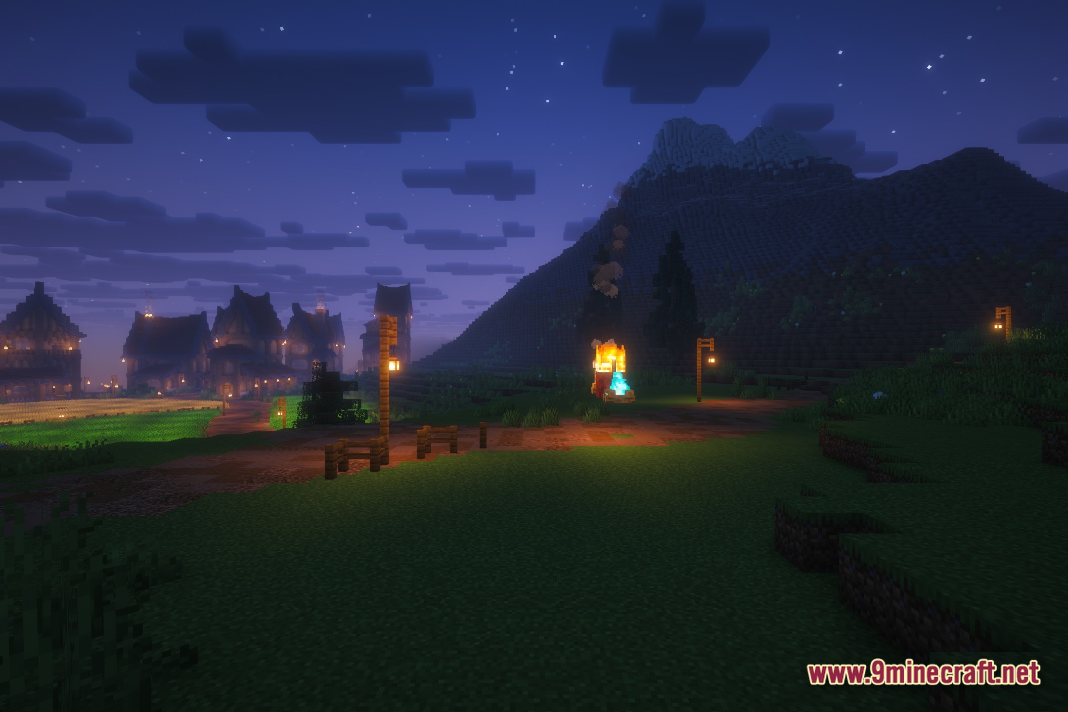 Vivid Horizon Shaders (26.2, 1.20.1) – Lagless Vanilla Style Fantasy Lighting — screenshot 4