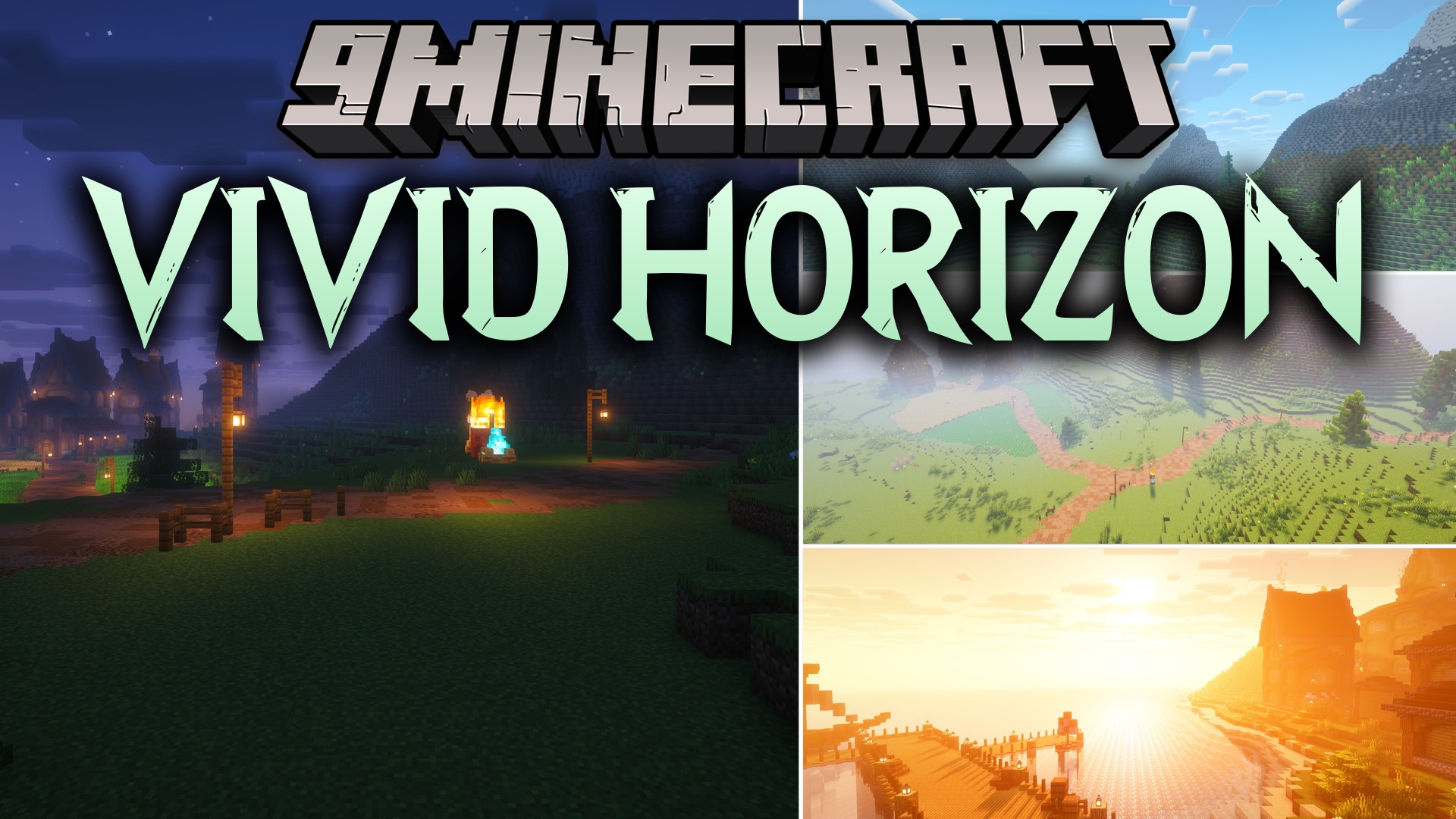 Vivid Horizon Shaders (26.2, 1.20.1) – Lagless Vanilla Style Fantasy Lighting