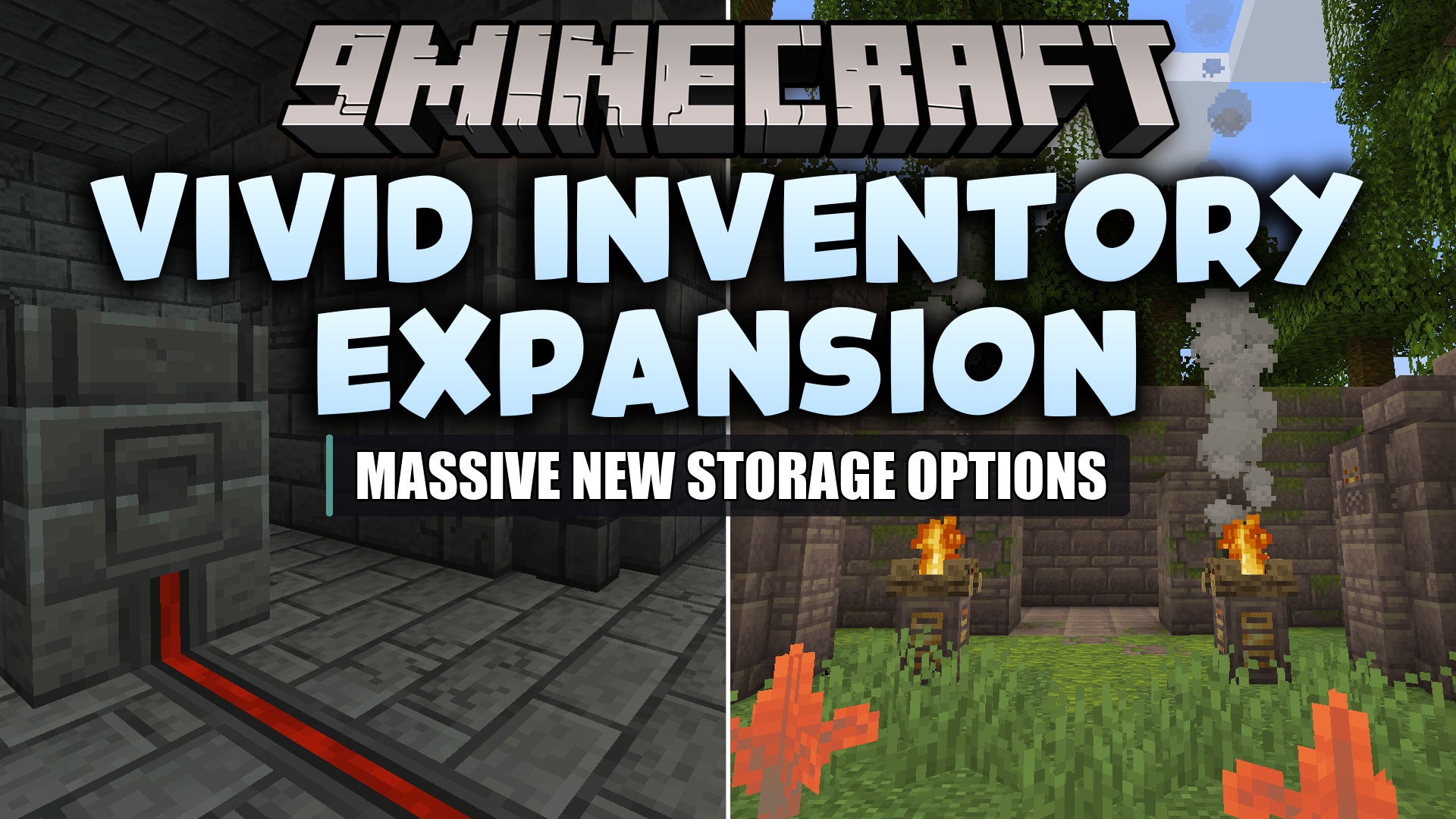 Vivid Inventory Expansion Mod (1.20.1) – Build Dungeons with Custom Audio