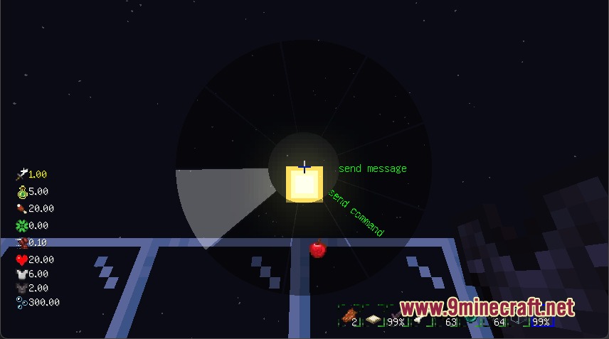Vivid Panel Canvas Mod (26.2, 1.20.1) – Track Nearby Mobs with a Sleek Radial — screenshot 2