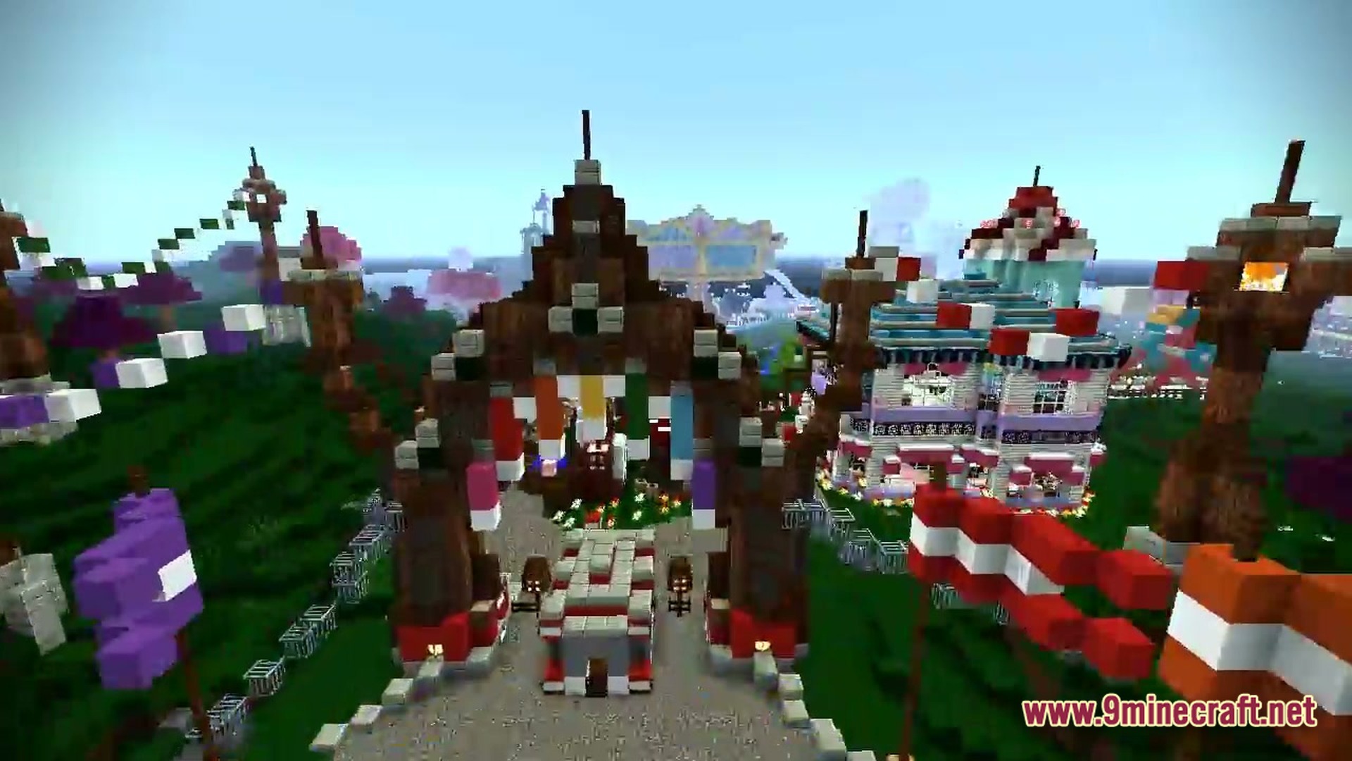 Voxel Park Map Screenshot 3