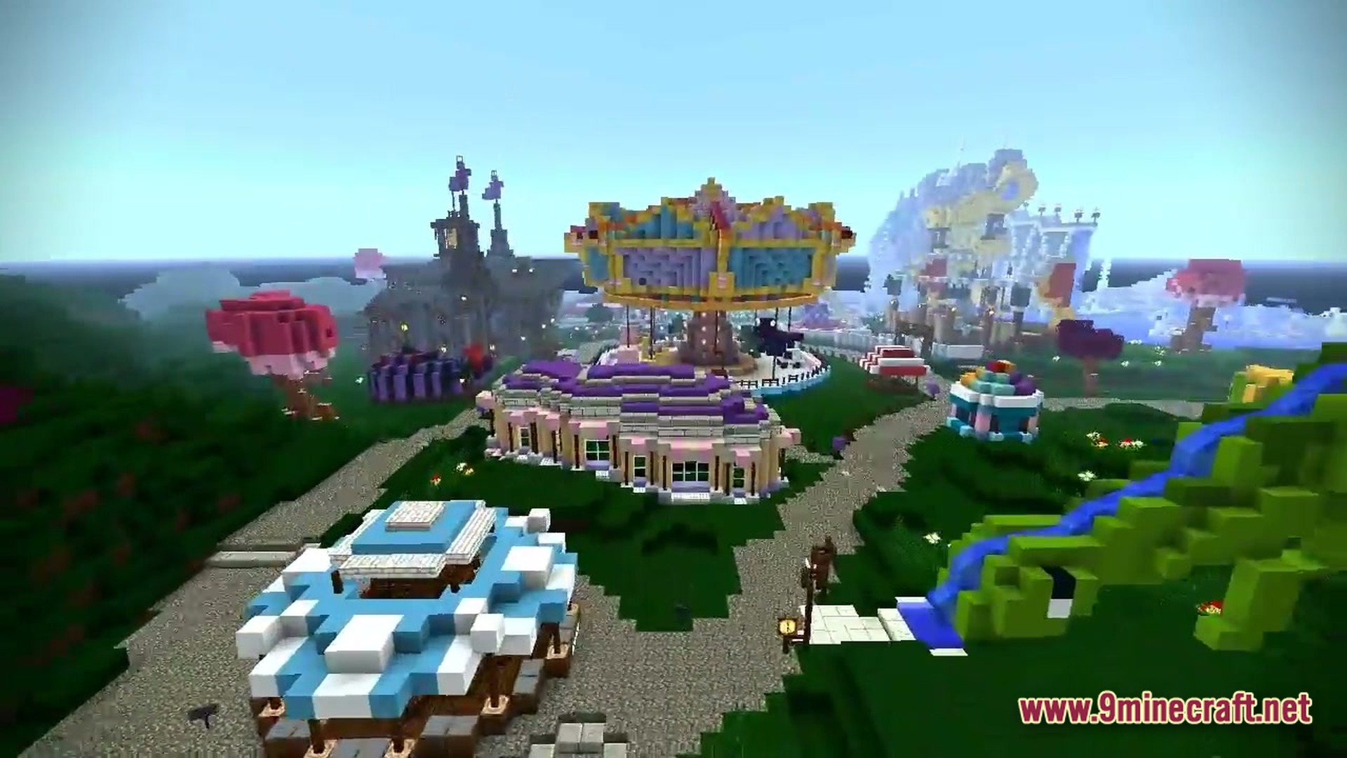 Voxel Park Map Screenshot 4
