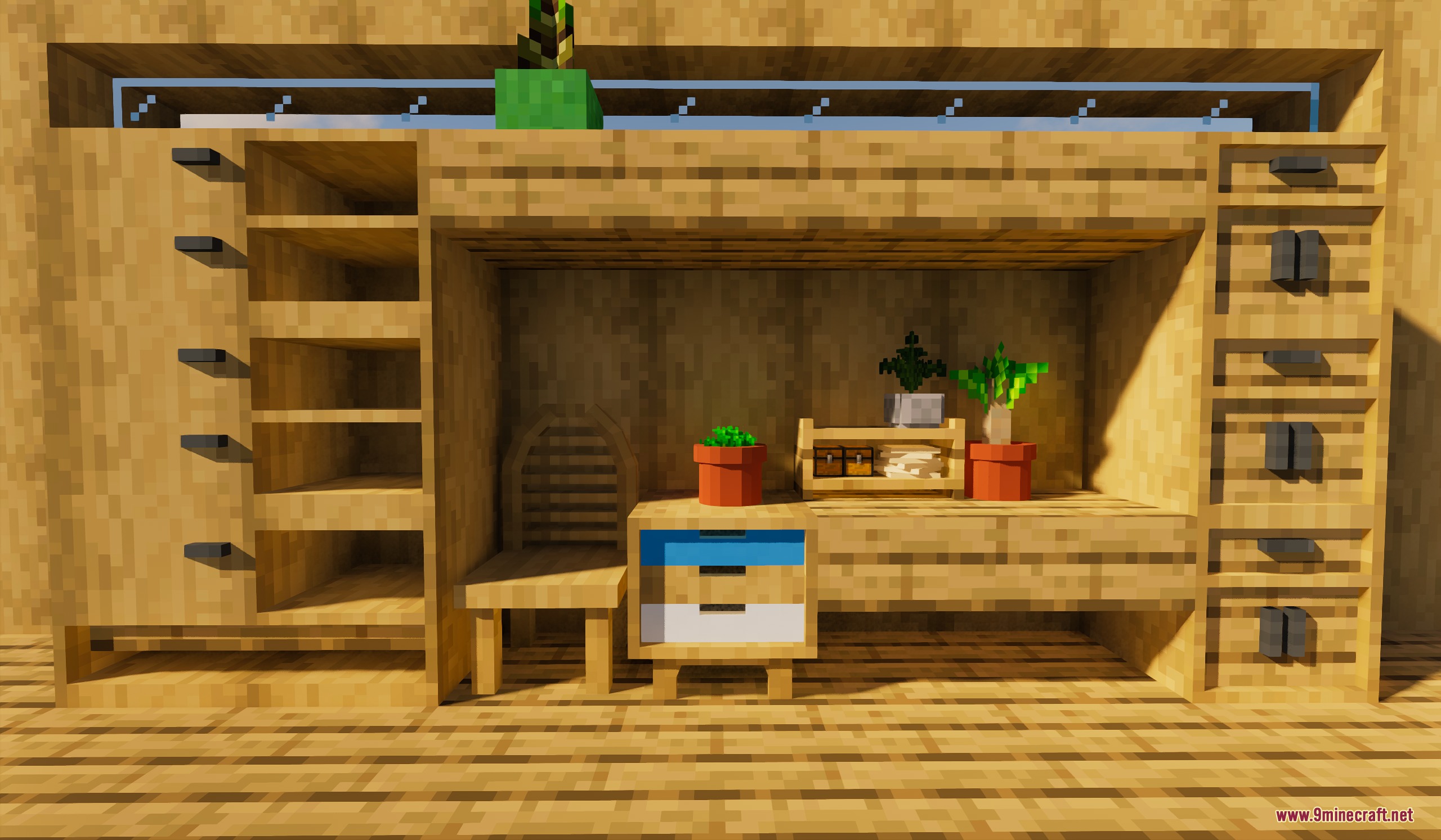 Voxelized Furniture Mod (26.2, 1.21.1) – Decorate Cozy Modern Homes — screenshot 2