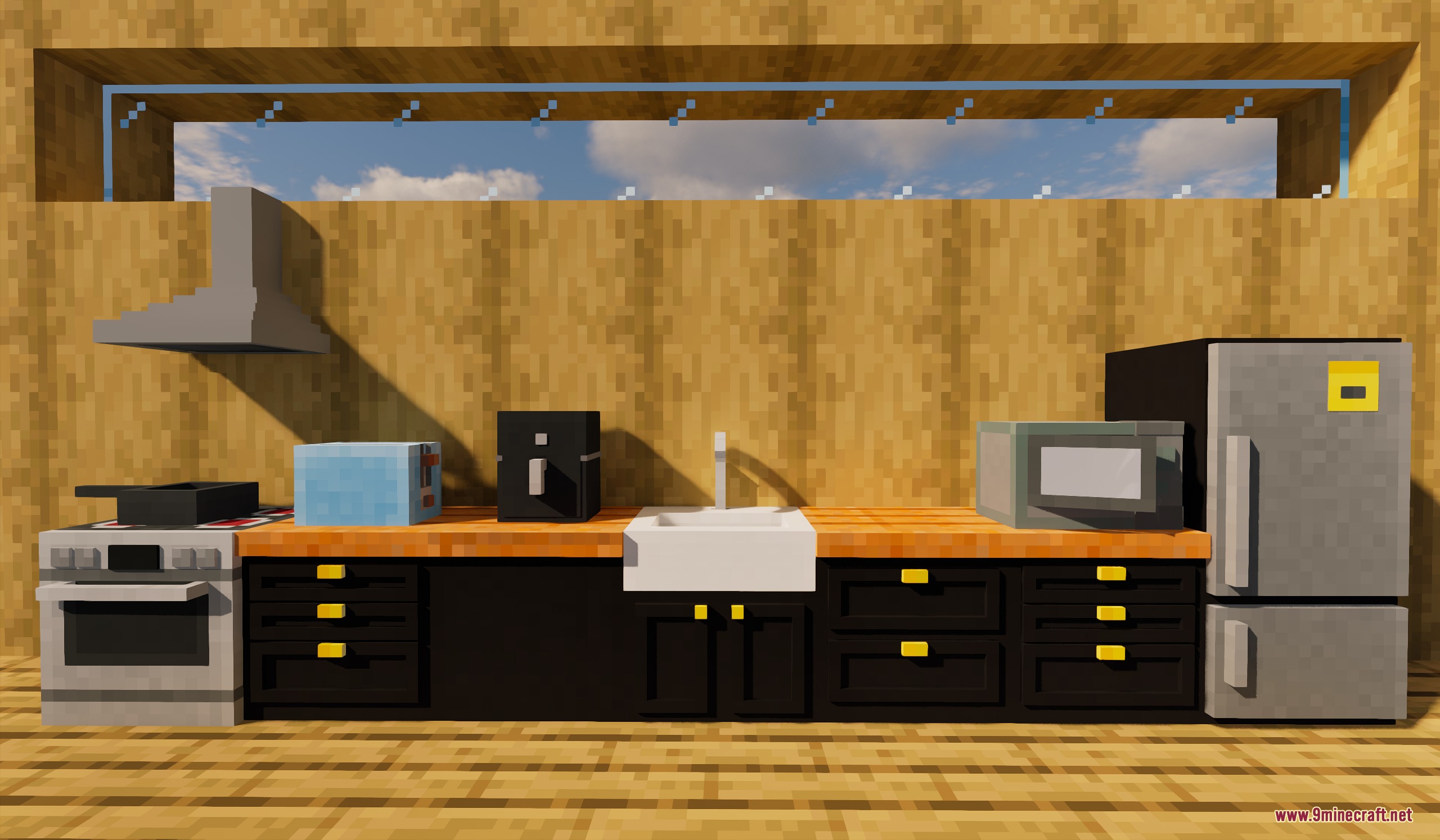 Voxelized Furniture Mod (26.2, 1.21.1) – Decorate Cozy Modern Homes — screenshot 6
