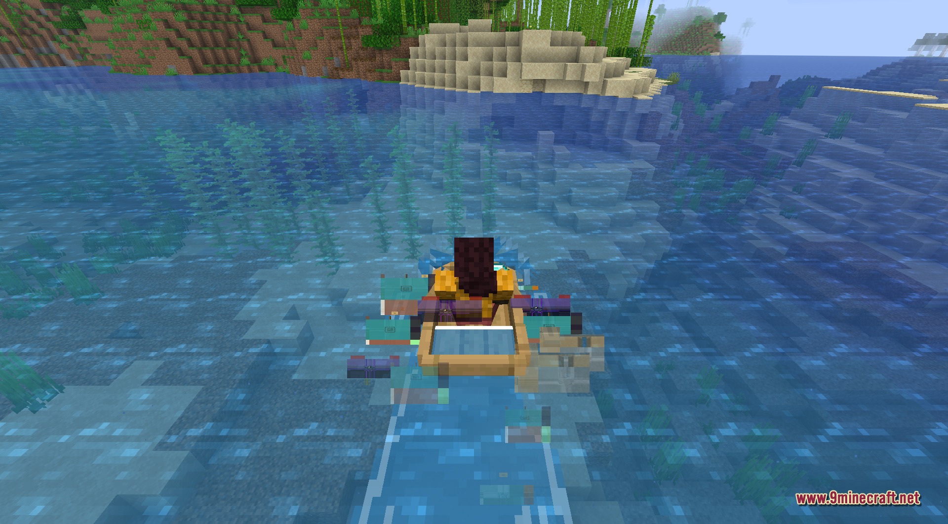 Wakes 9minecraft Mod (26.2) – Leave Realistic Wave Trails Behind Your Boat — screenshot 5