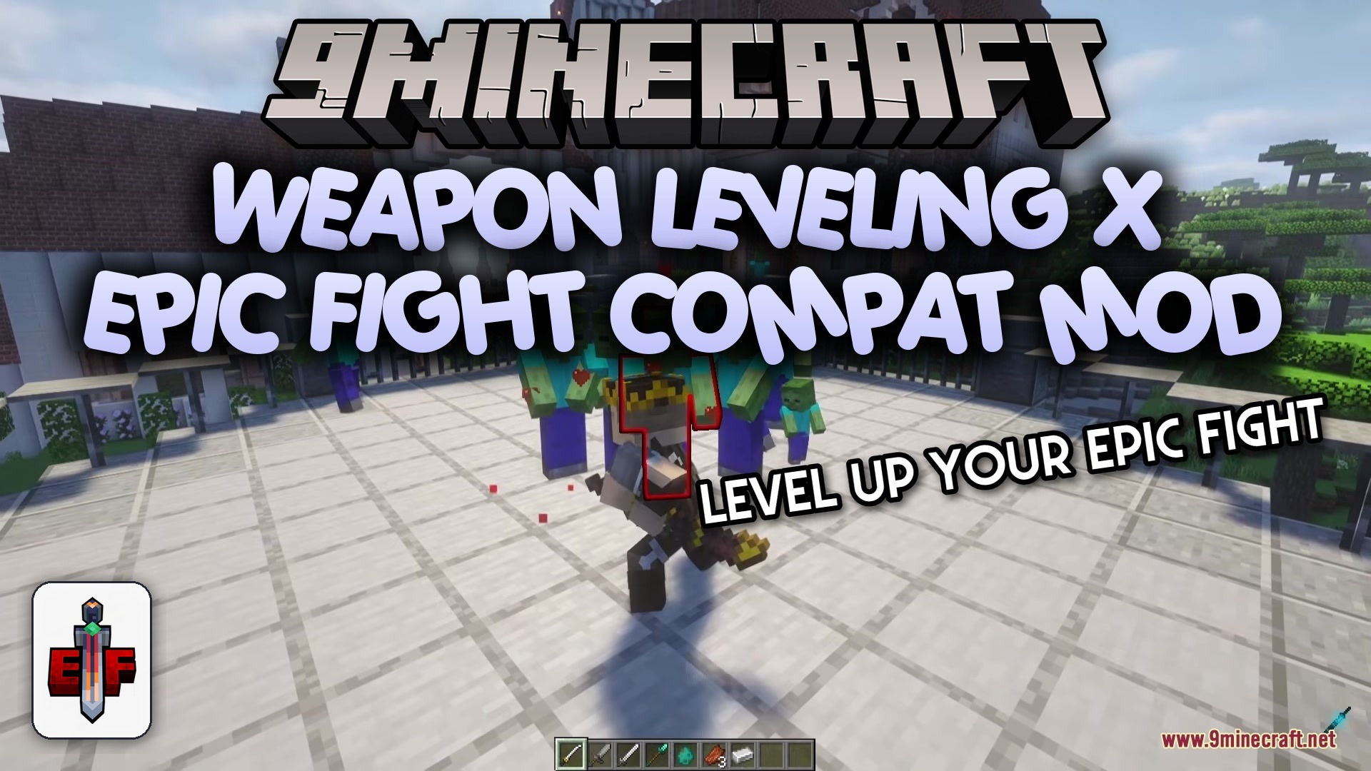 Weapon Leveling X Epic Fight Compat Mod (1.20.1) – Level Up Your Epic Fight