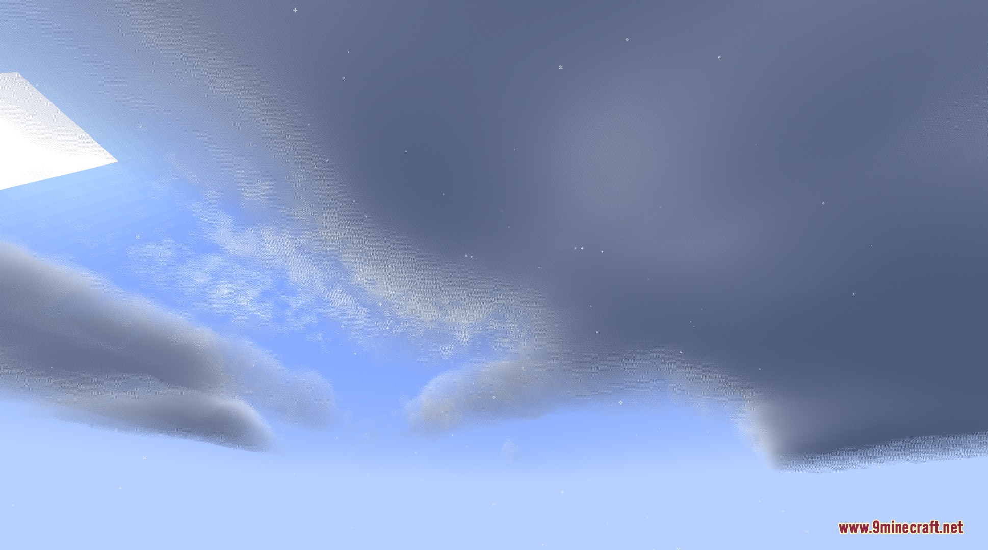 Weather Flux Mod Screenshot 5 Realistic volumetric clouds gather in the sky as sunlight breaks through the storm