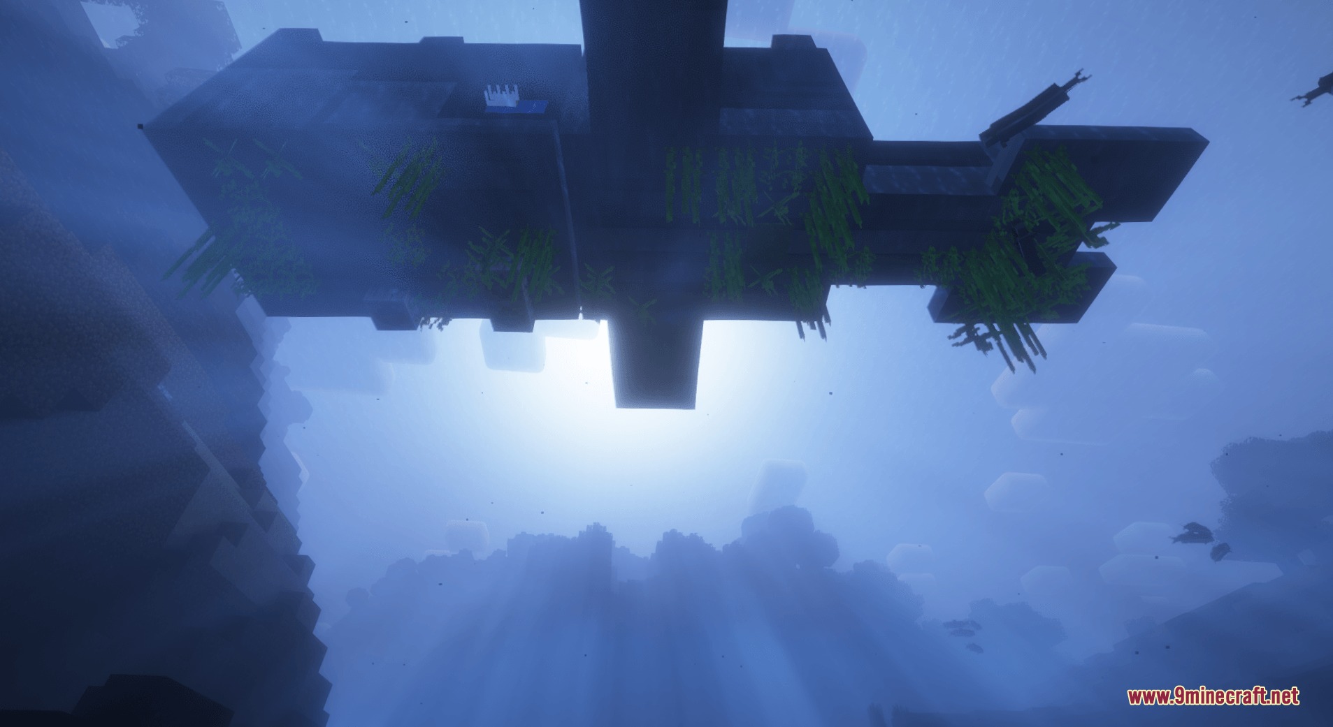 Whaleborne Mod Screenshot 5 A massive Hullback creature seen from below in the deep ocean