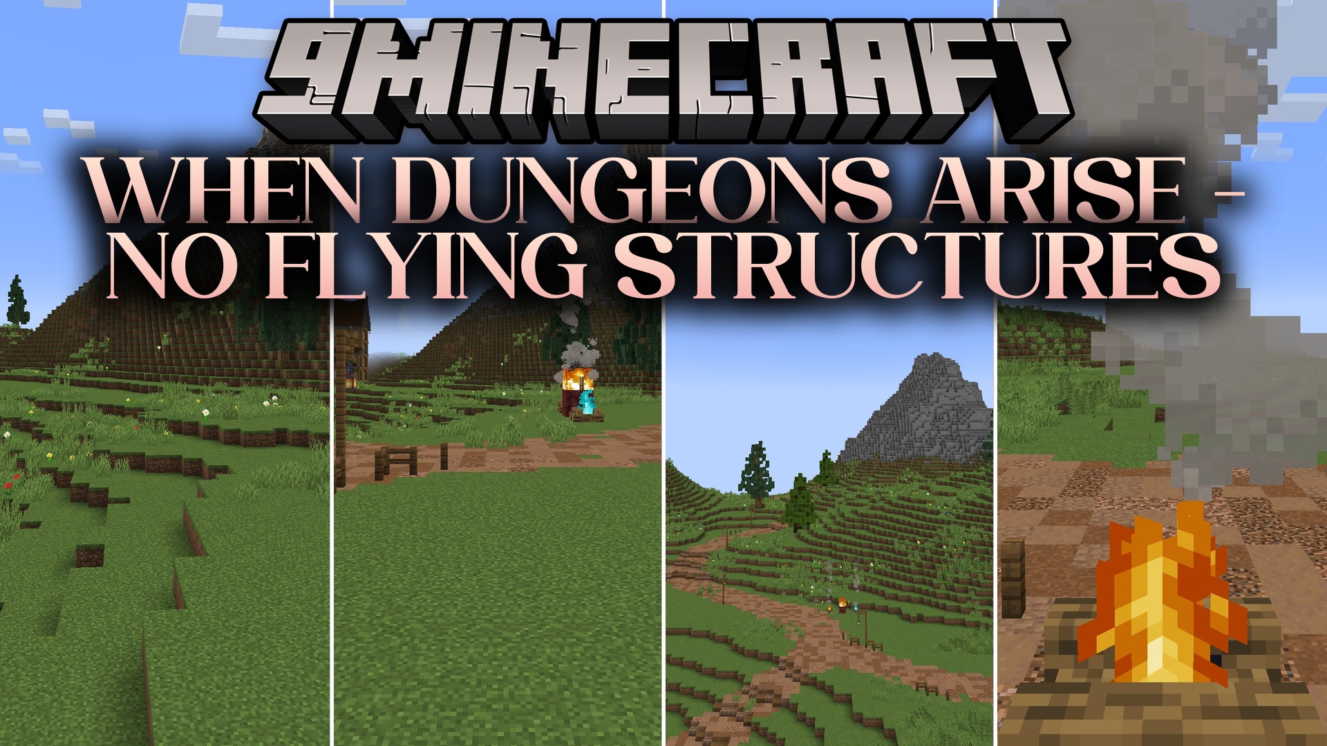 When Dungeons Arise - No Flying Structures Resource Pack