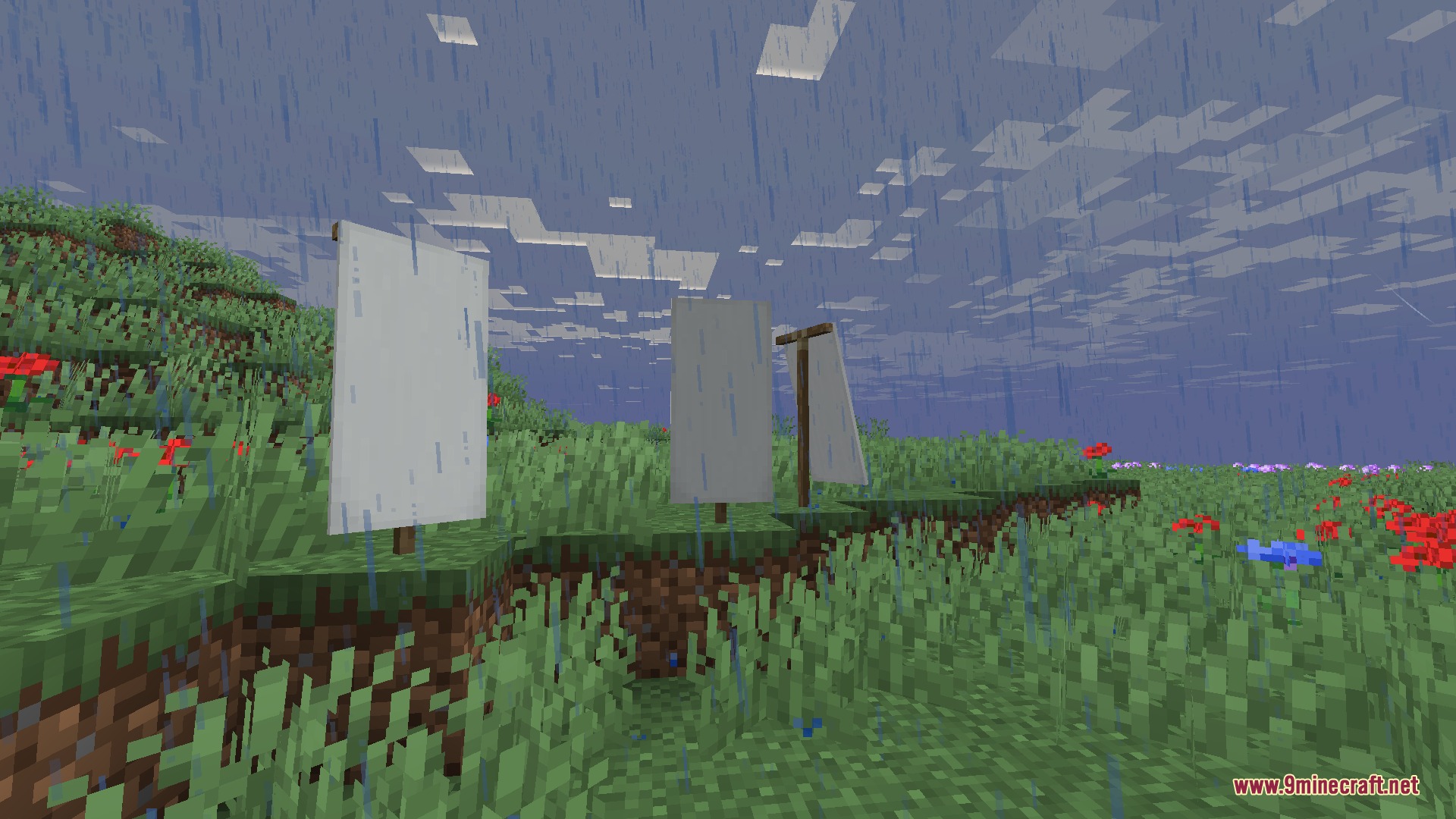 Where Winds Blow Mod (1.21.1) – Watch Grass and Leaves Sway in Natural Breezes — screenshot 4