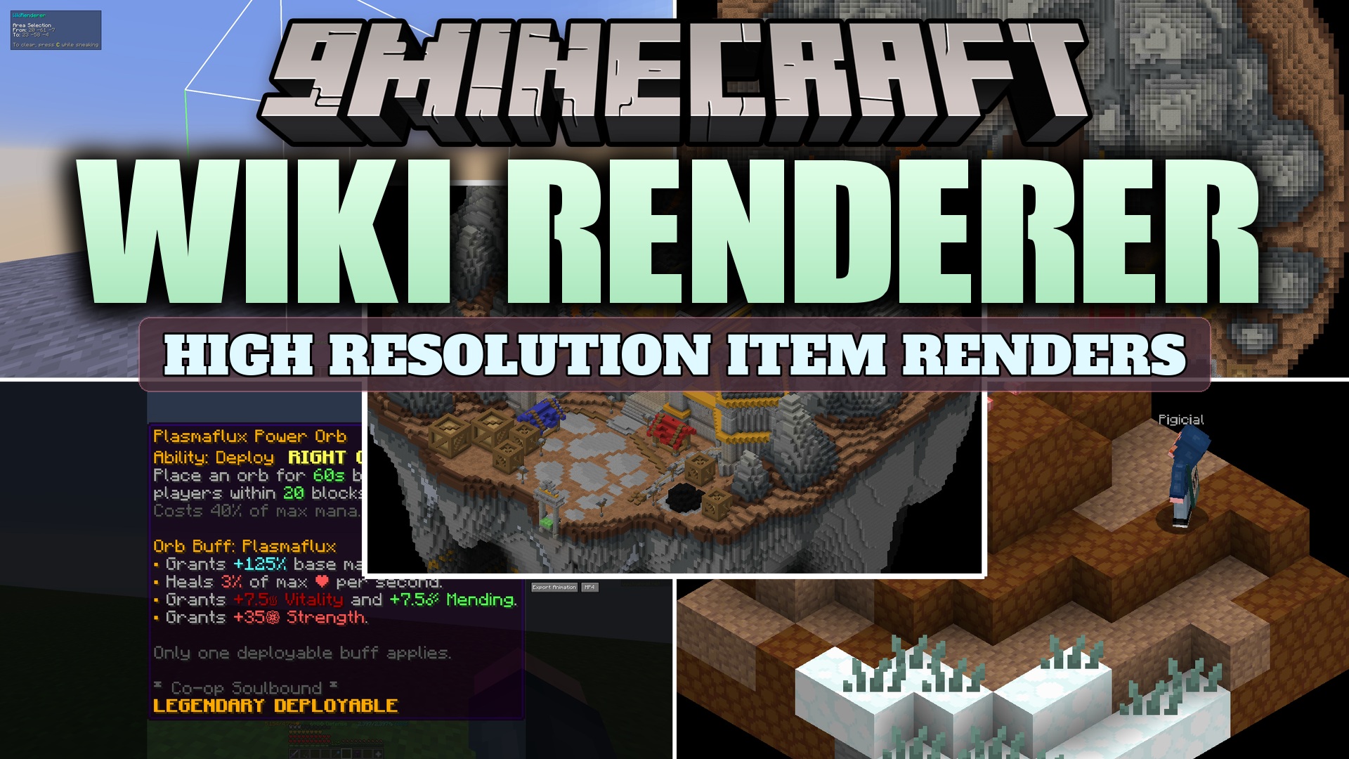 Wiki Renderer Mod (26.2, 1.21.11) – Export Clean Isometric Renders