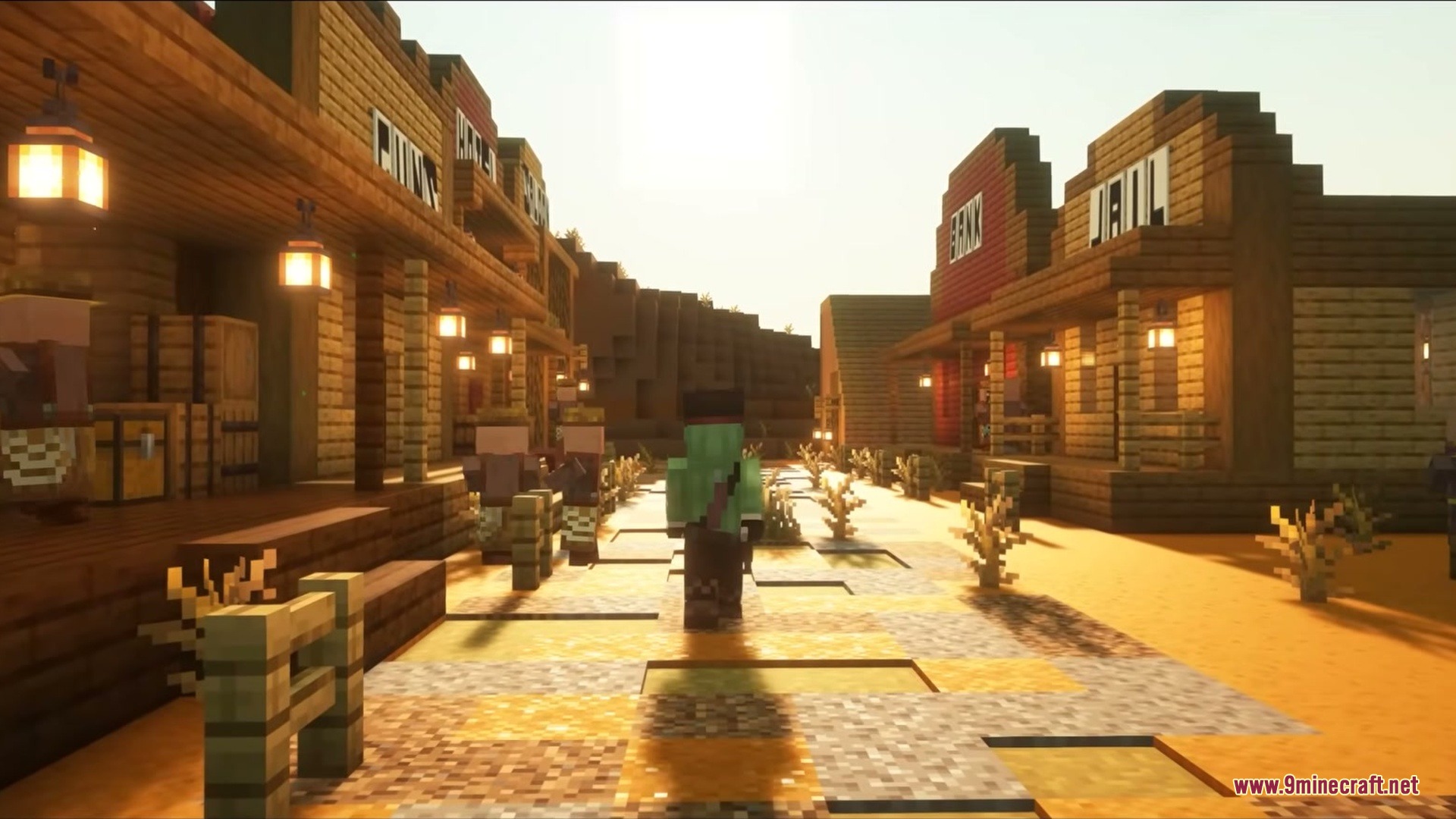Wild West Structures Mod (1.21.8, 1.20.1) – Turn Dry Badlands Into Lively — screenshot 2