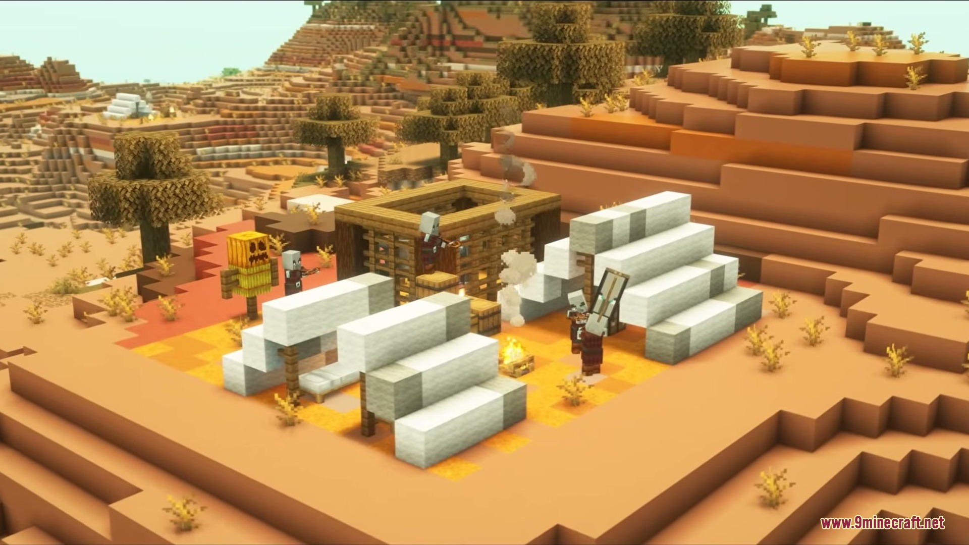 Wild West Structures Mod (1.21.8, 1.20.1) – Turn Dry Badlands Into Lively — screenshot 7