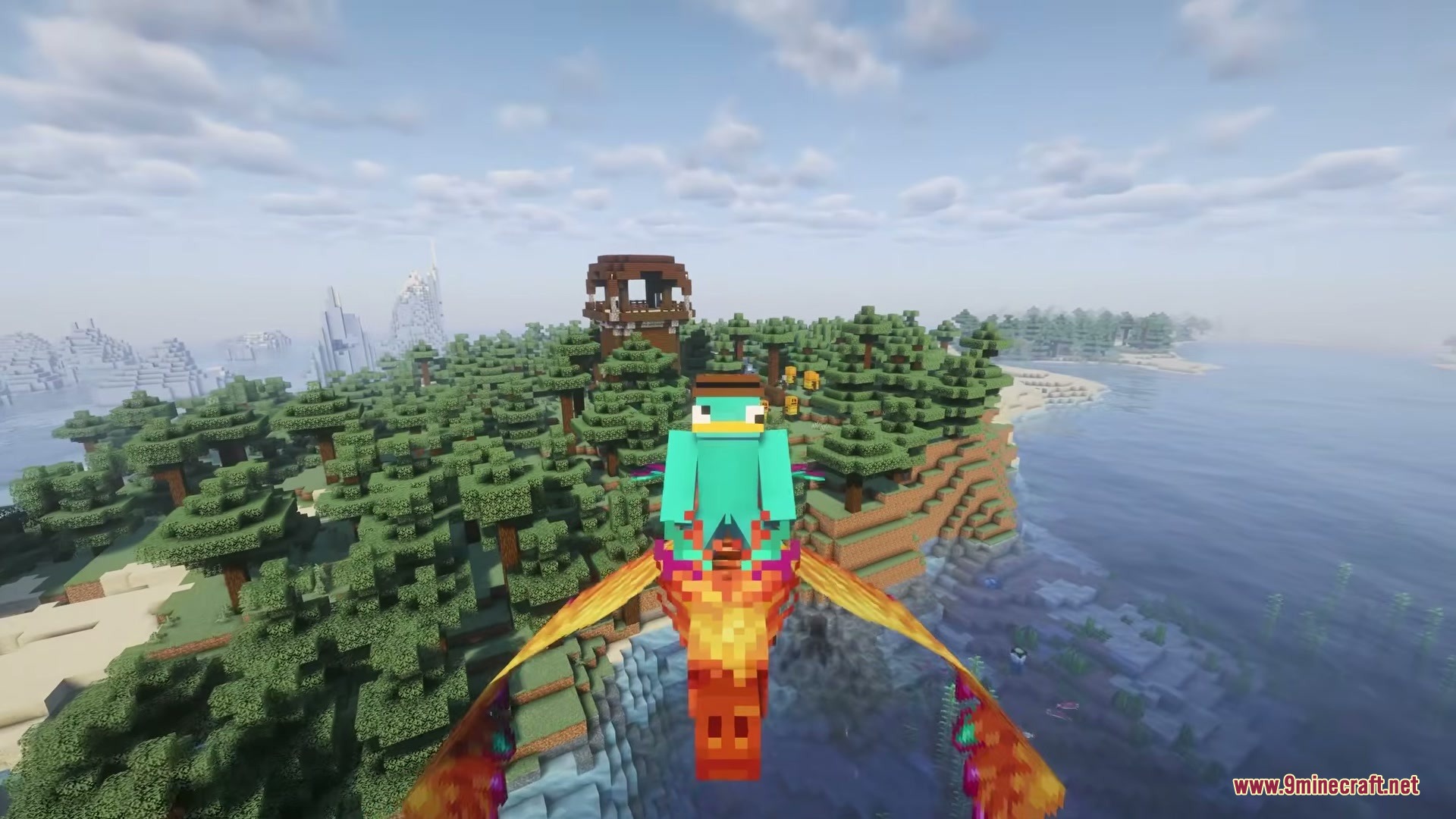 Wings of Fire by RipleysMods Mod (1.21.1, 1.20.1) – Soar Across Your World — screenshot 2
