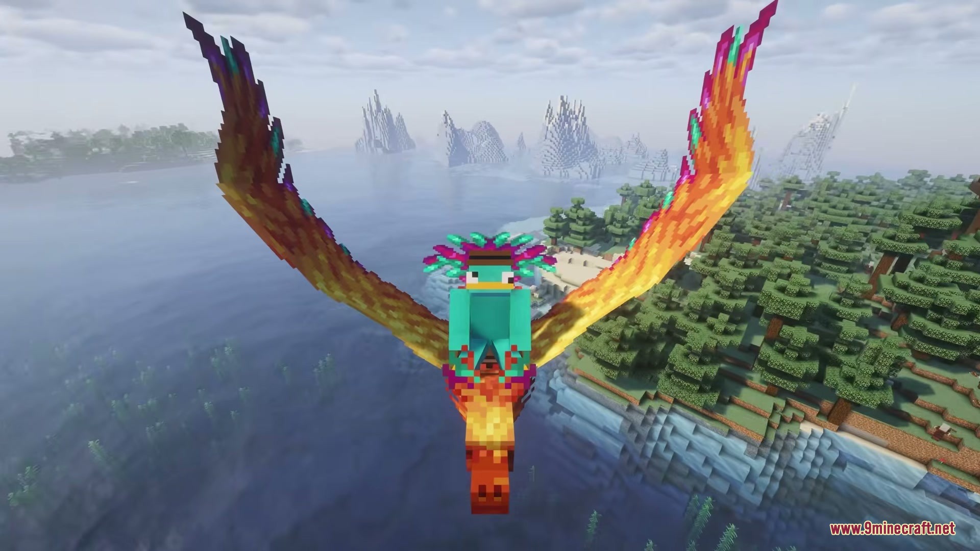 Wings of Fire by RipleysMods Mod (1.21.1, 1.20.1) – Soar Across Your World — screenshot 3