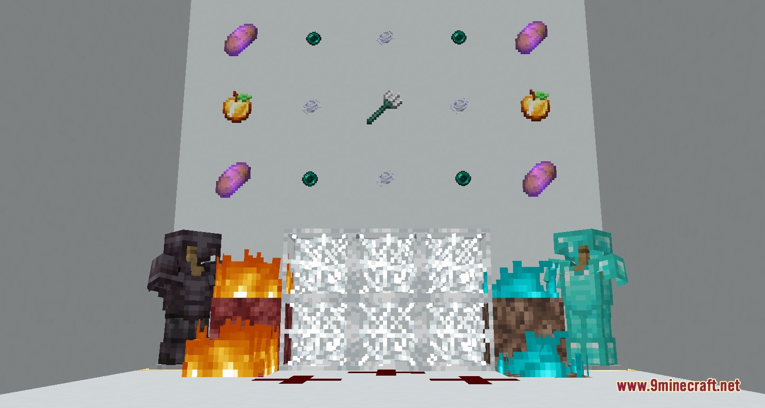 Z Pansito A's PvP Pack Resource Pack Screenshot 8 Armor stands and items showcasing the Z Pansito A PvP Pack