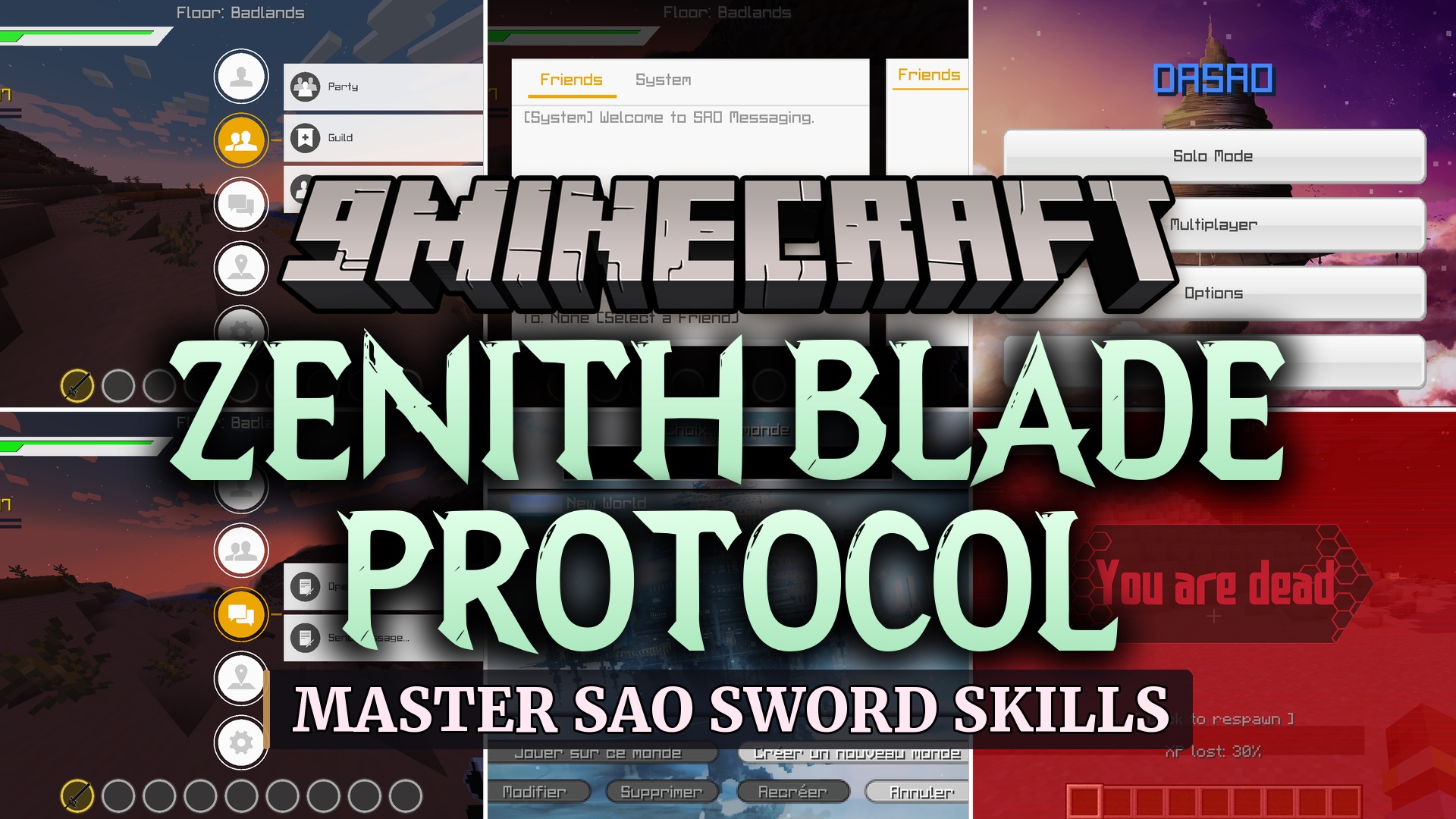 Zenith Blade Protocol Mod (1.20.1) – Unleash Anime Sword Skills
