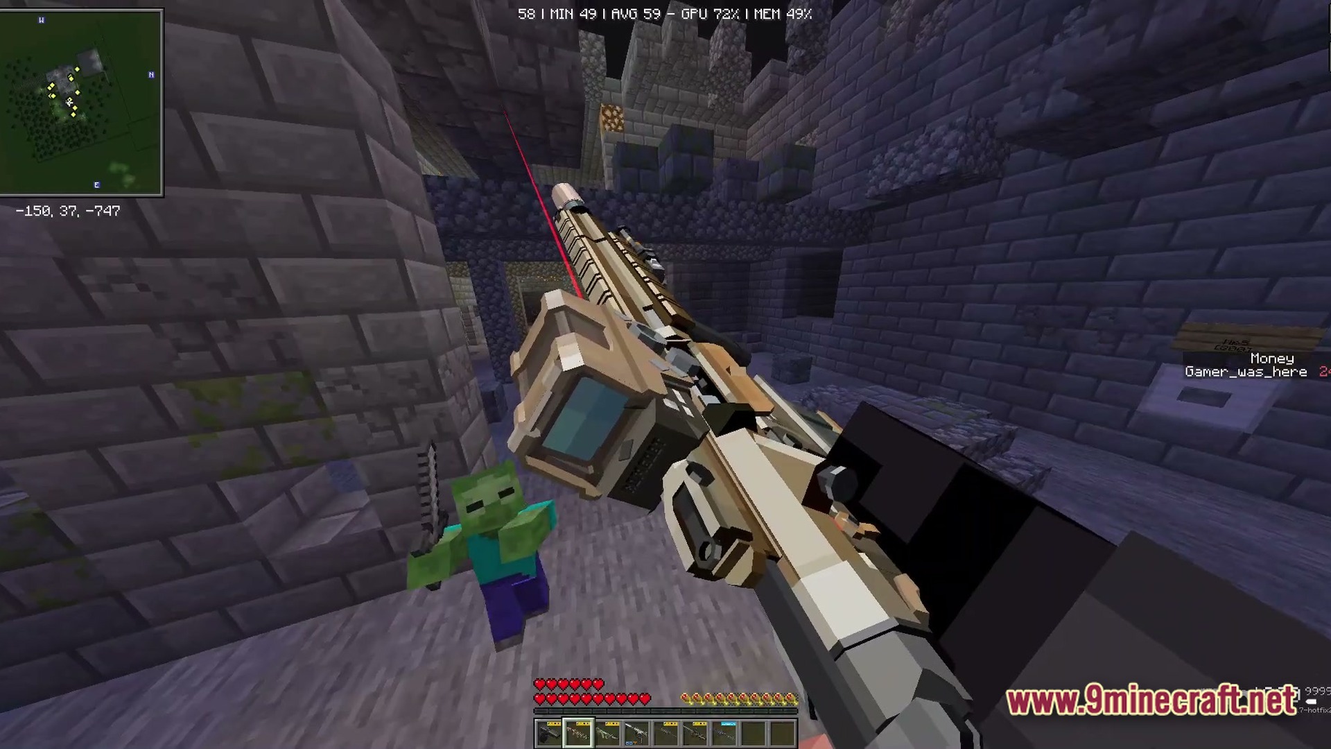 Zombie Bunker TACZ Map Screenshot 5