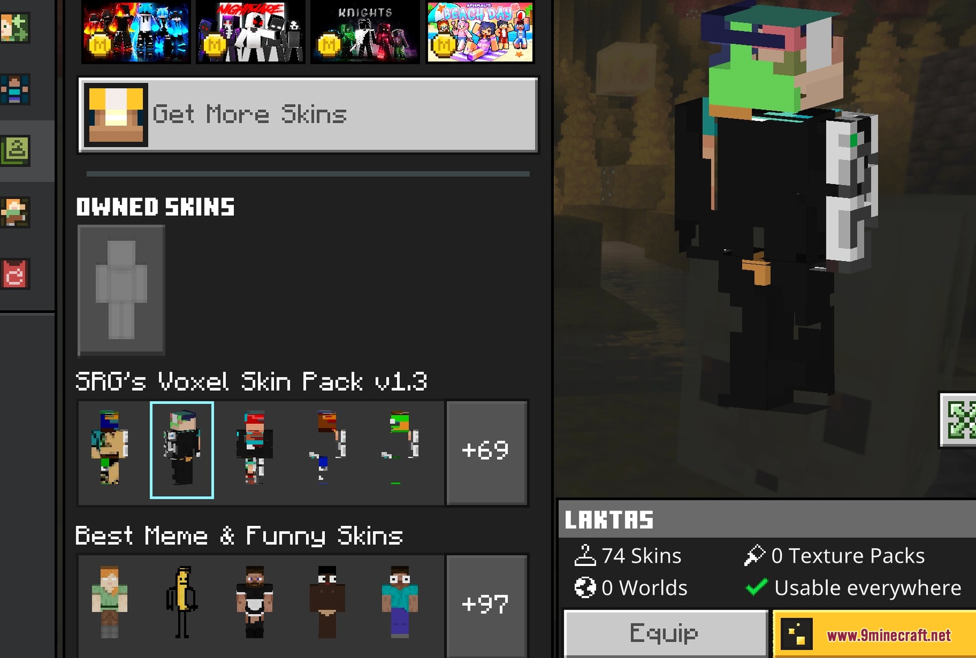 Another skin from the pack