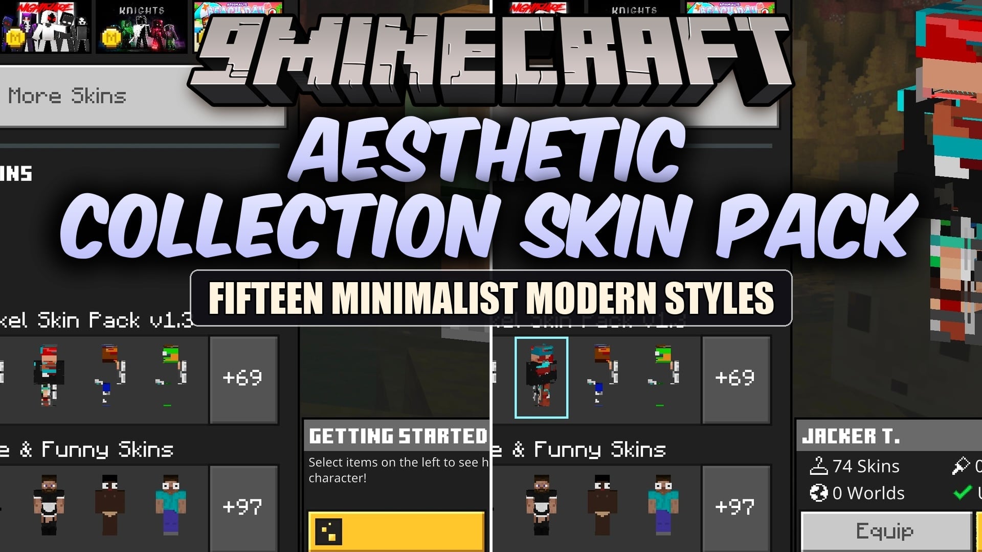 Aesthetic Collection Skin Pack