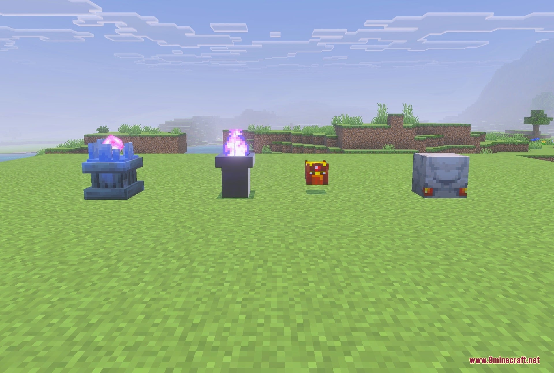 Decoration blocks: boss trophy heads, the Eternal Brazier and the Ice Crown Replica