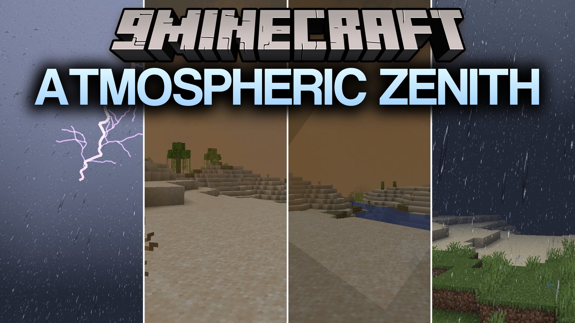 Atmospheric Zenith Mod (1.20.1) – Watch Northern Lights and Survive Solar
