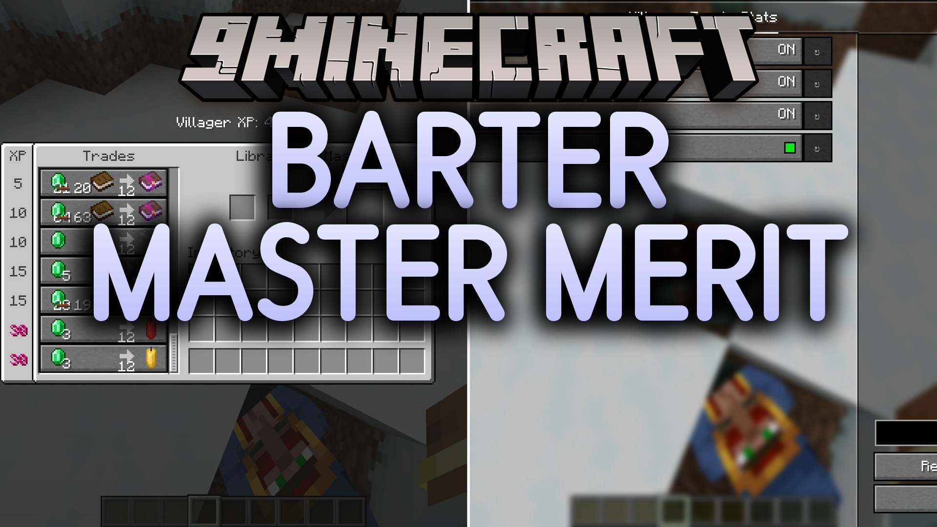 Barter Master Merit Mod (26.2, 1.21.1) – Level Up Villagers Faster