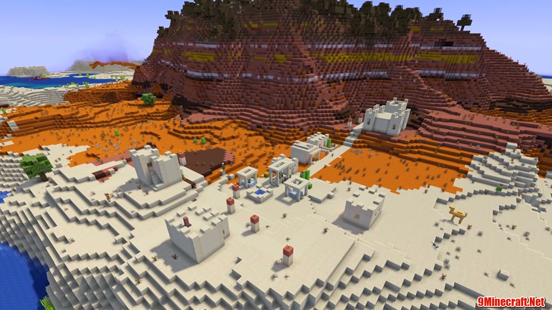 Mesa Village And 12-Eye Stronghold - Minecraft seed 4685432473427293297