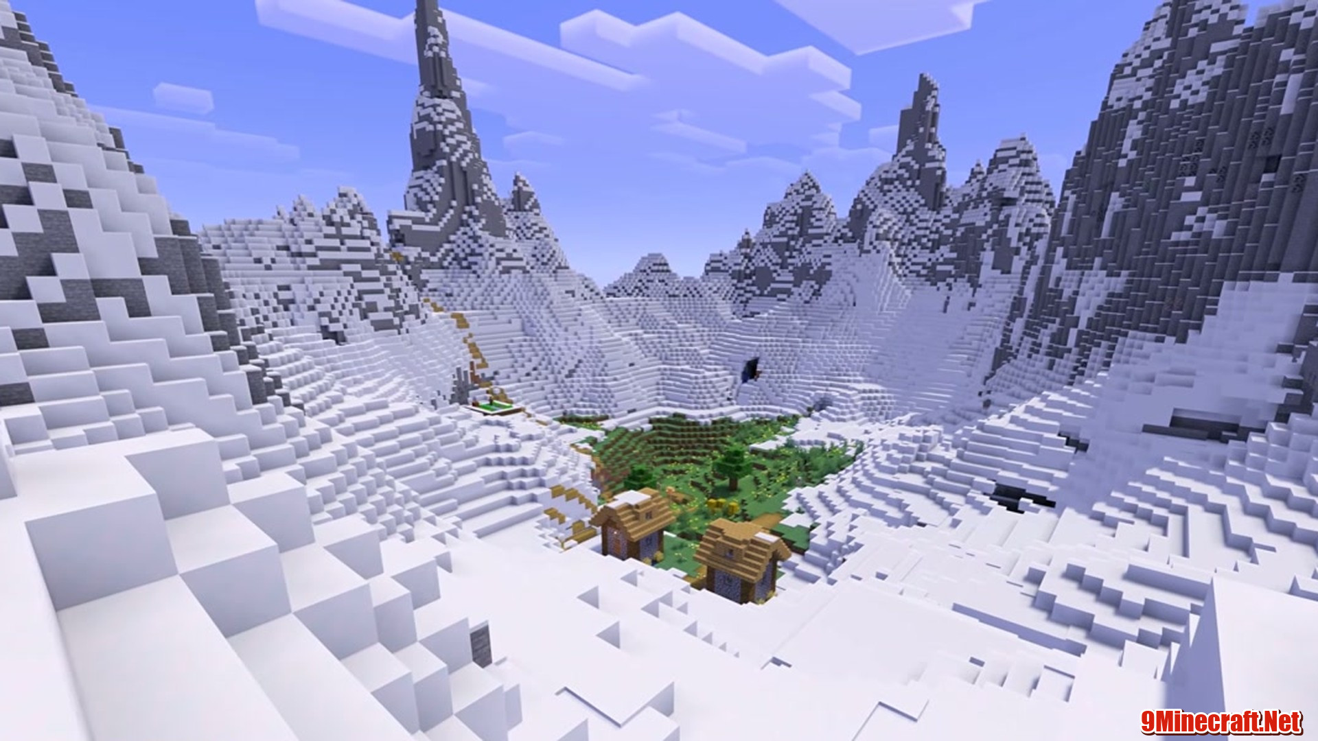 Mountain Circle Village - Minecraft seed 10049297727