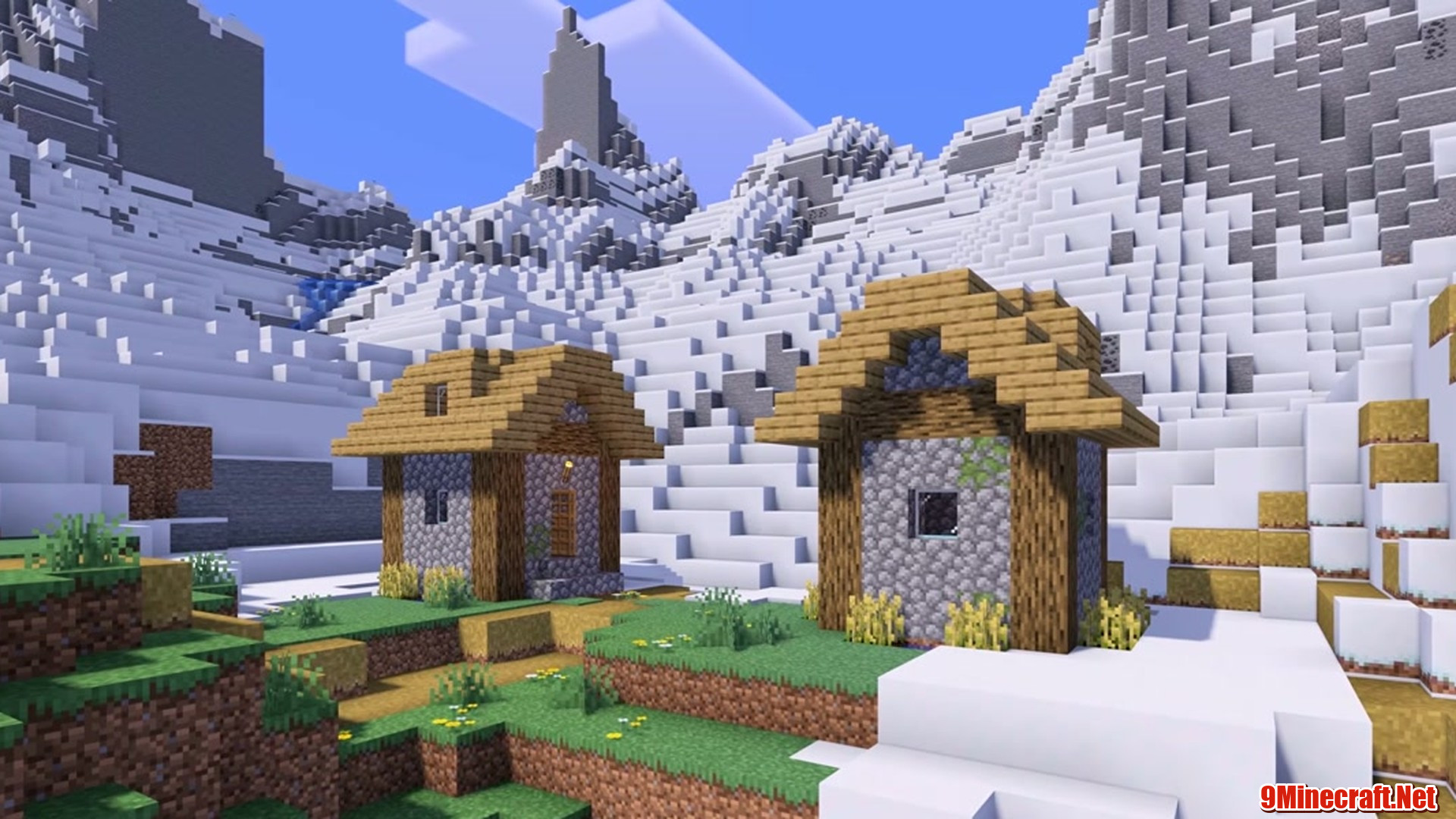 Mountain Circle Village - Minecraft seed 10049297727