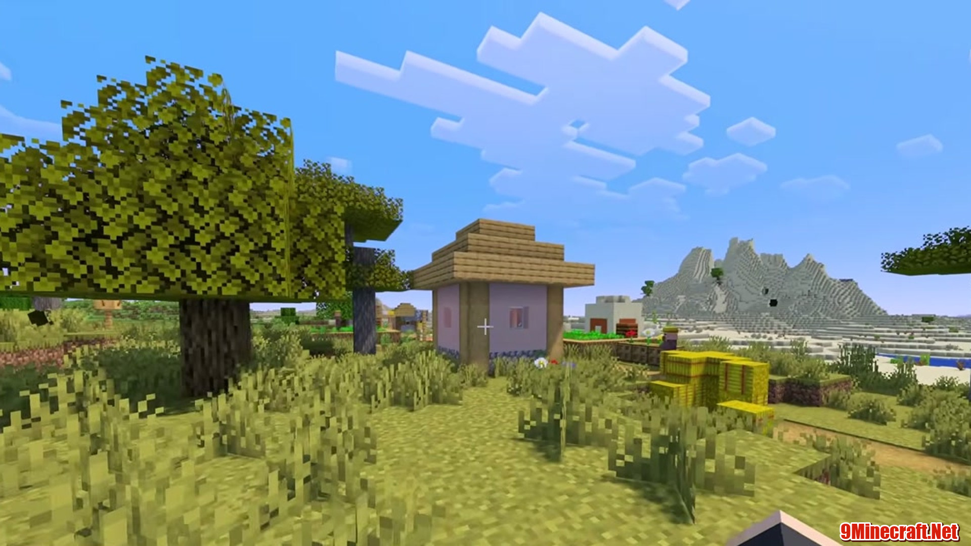 Desert Temple Village - Minecraft seed 10596369792